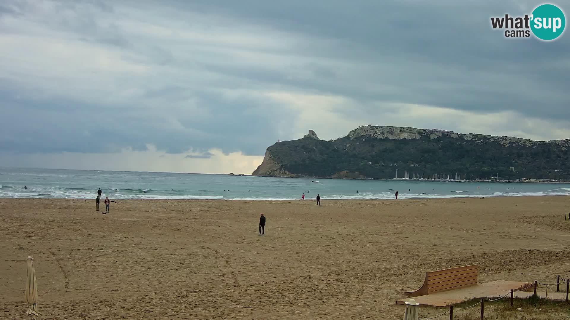 Poetto beach webcam | Cagliari | Sardinia