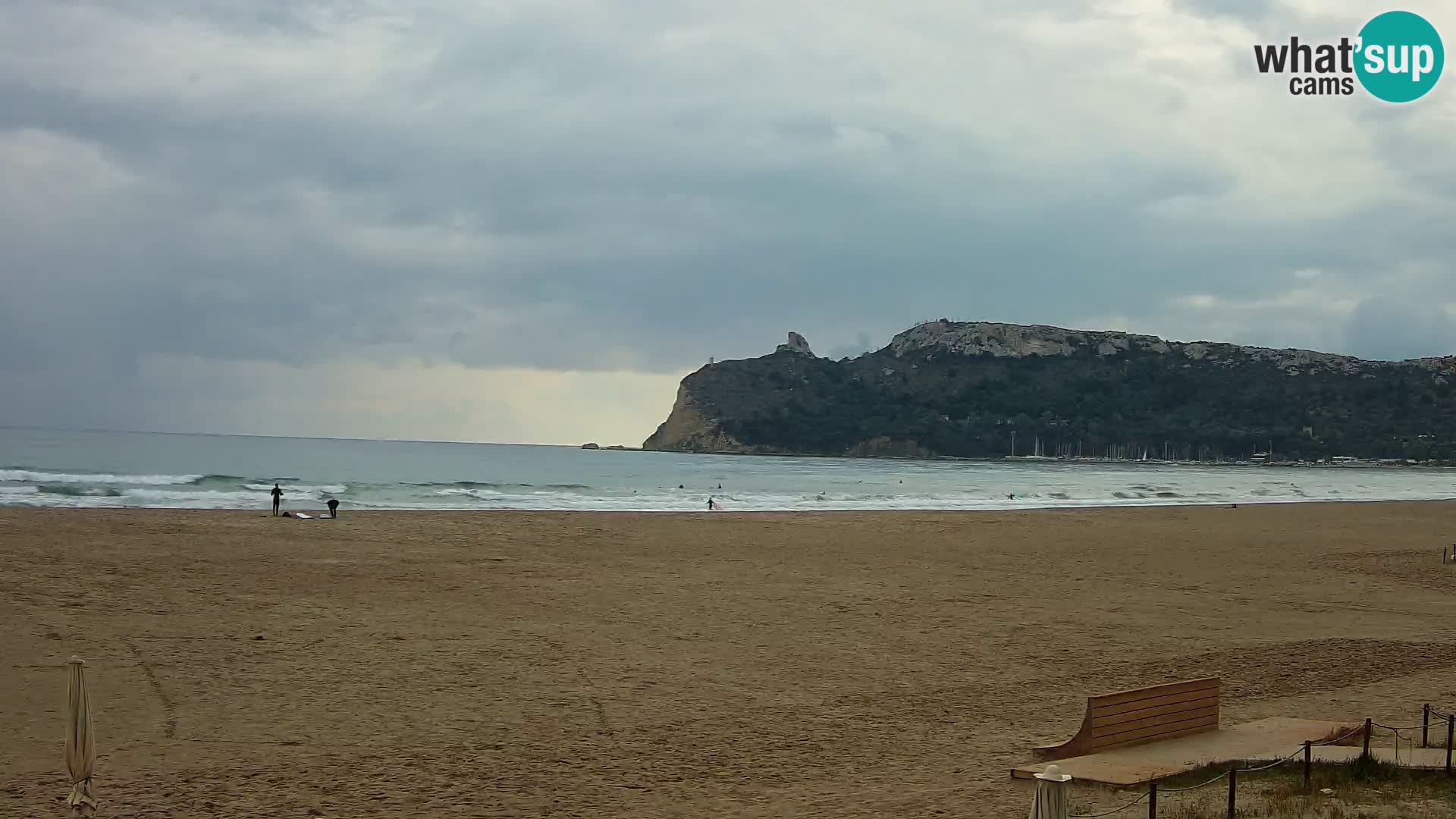 Webcam plage de Poetto | Cagliari | Sardaigne