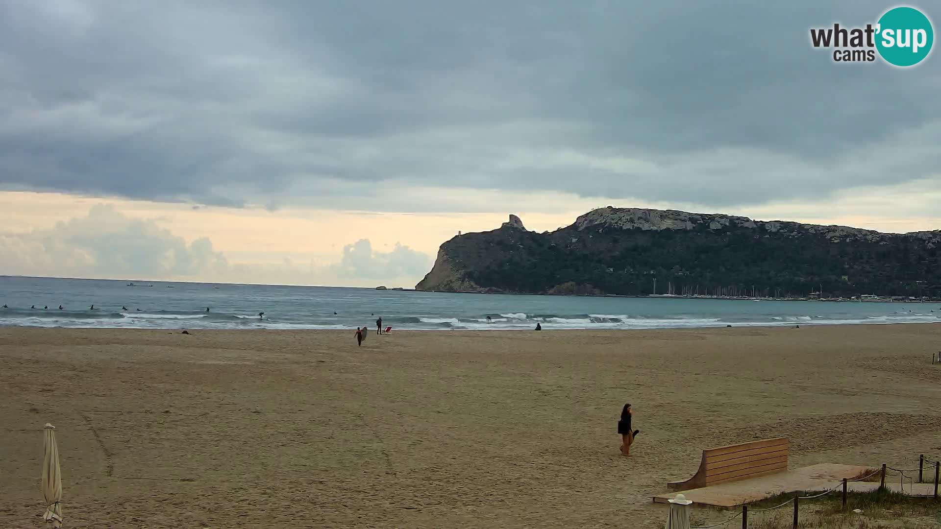 Poetto Strand Webcam | Cagliari | Sardinien