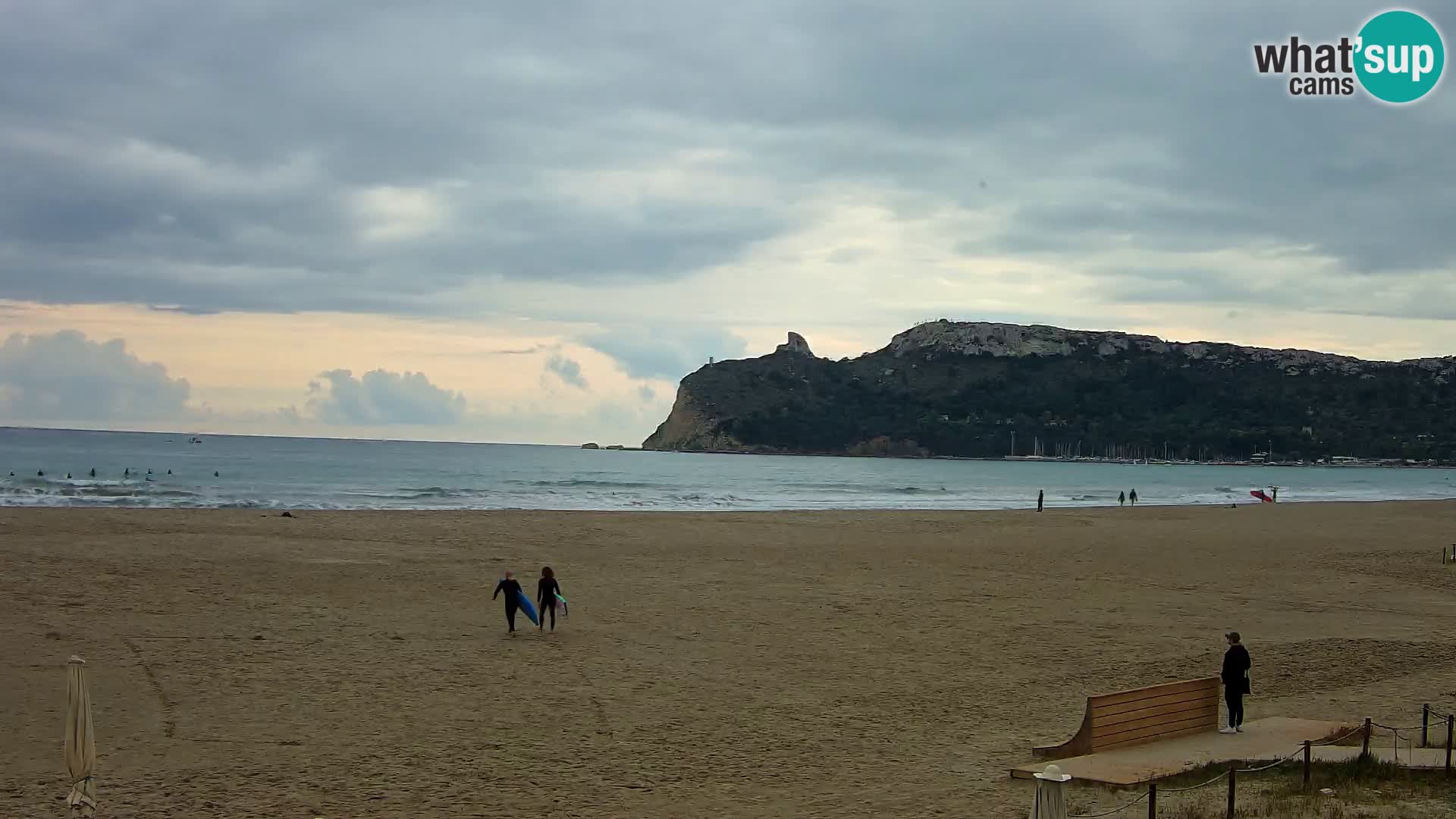 Poetto Strand Webcam | Cagliari | Sardinien