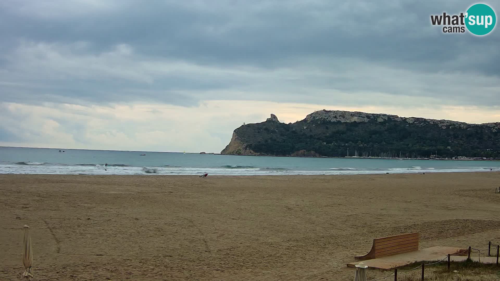 Webcam plage de Poetto | Cagliari | Sardaigne