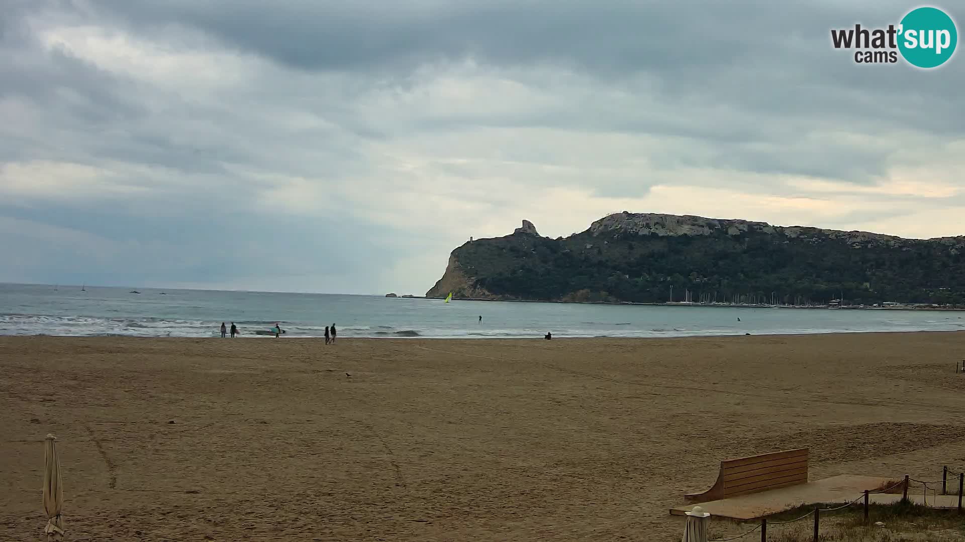 Poetto beach webcam | Cagliari | Sardinija