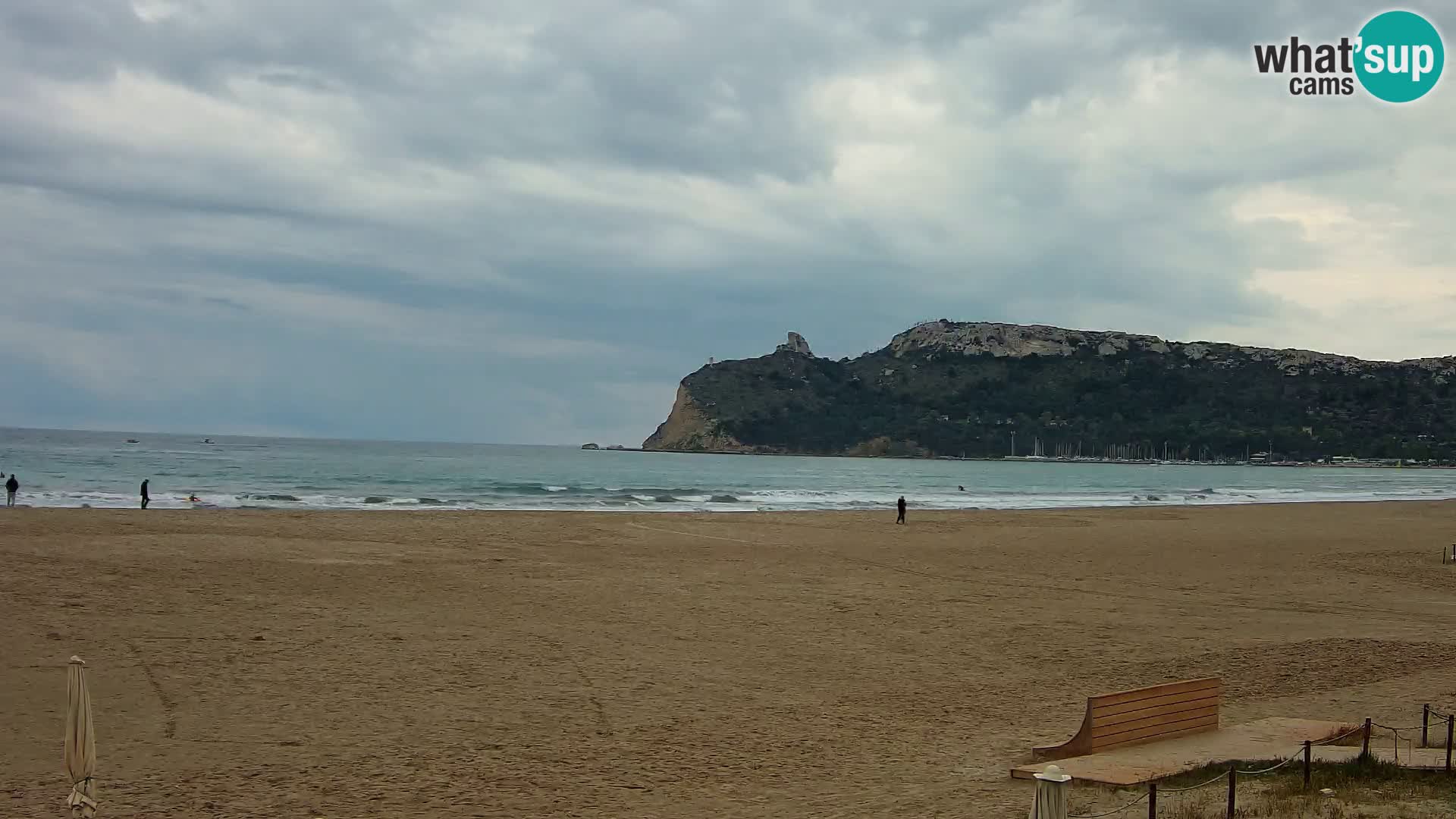 Poetto beach webcam | Cagliari | Sardinia