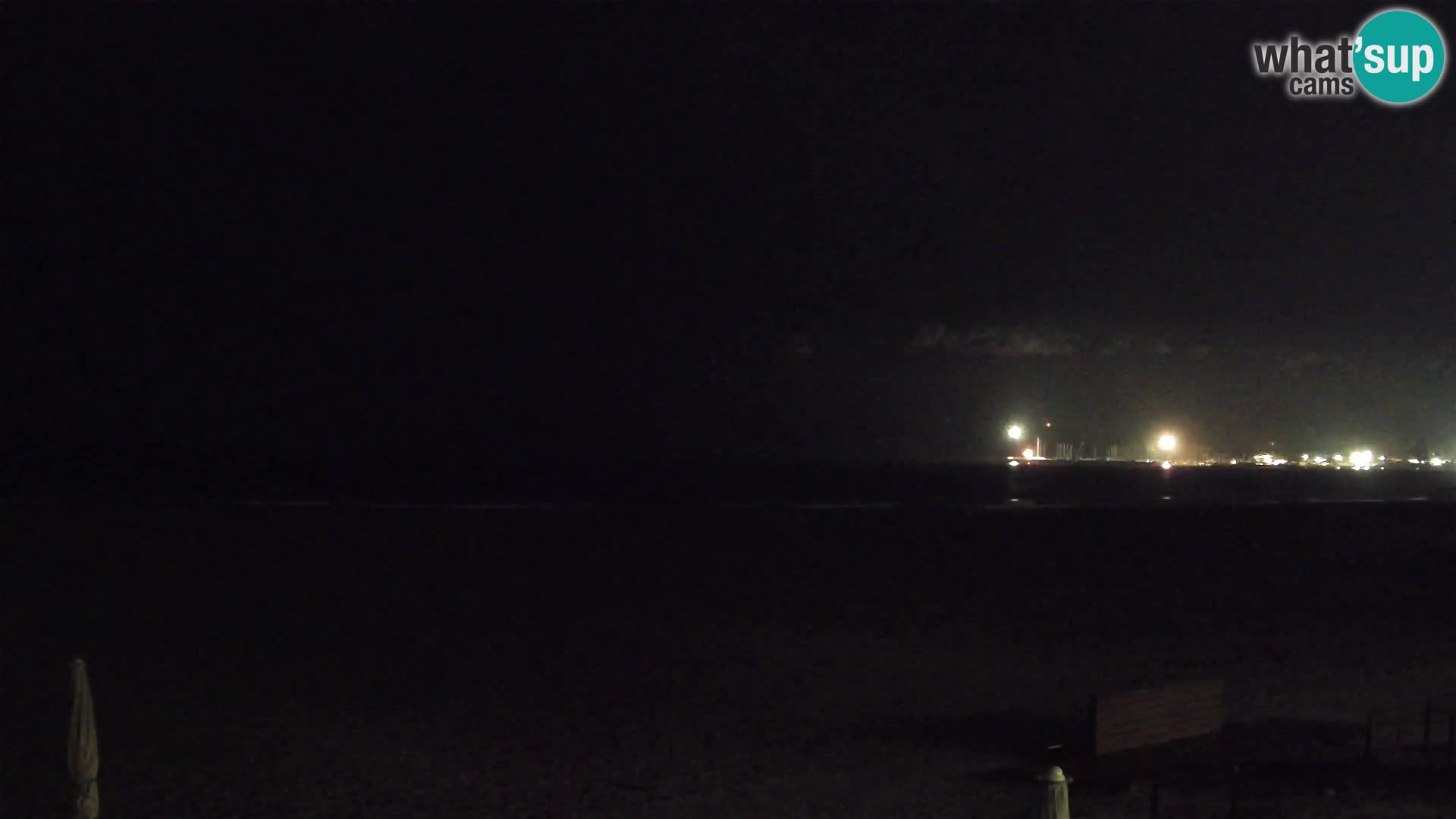 Poetto beach webcam | Cagliari | Sardinija