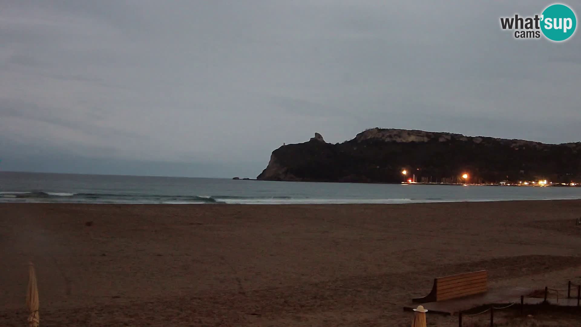 Poetto beach webcam | Cagliari | Sardinia