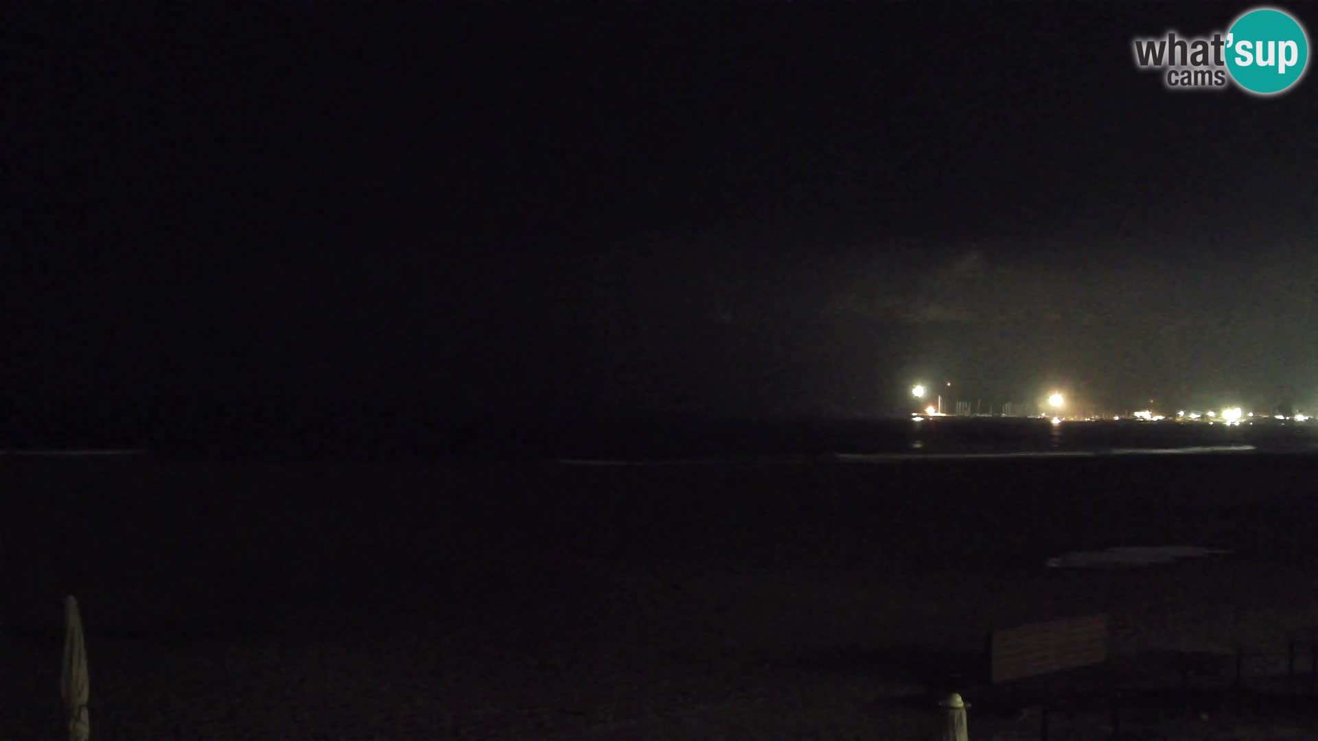 Poetto beach webcam | Cagliari | Sardinija