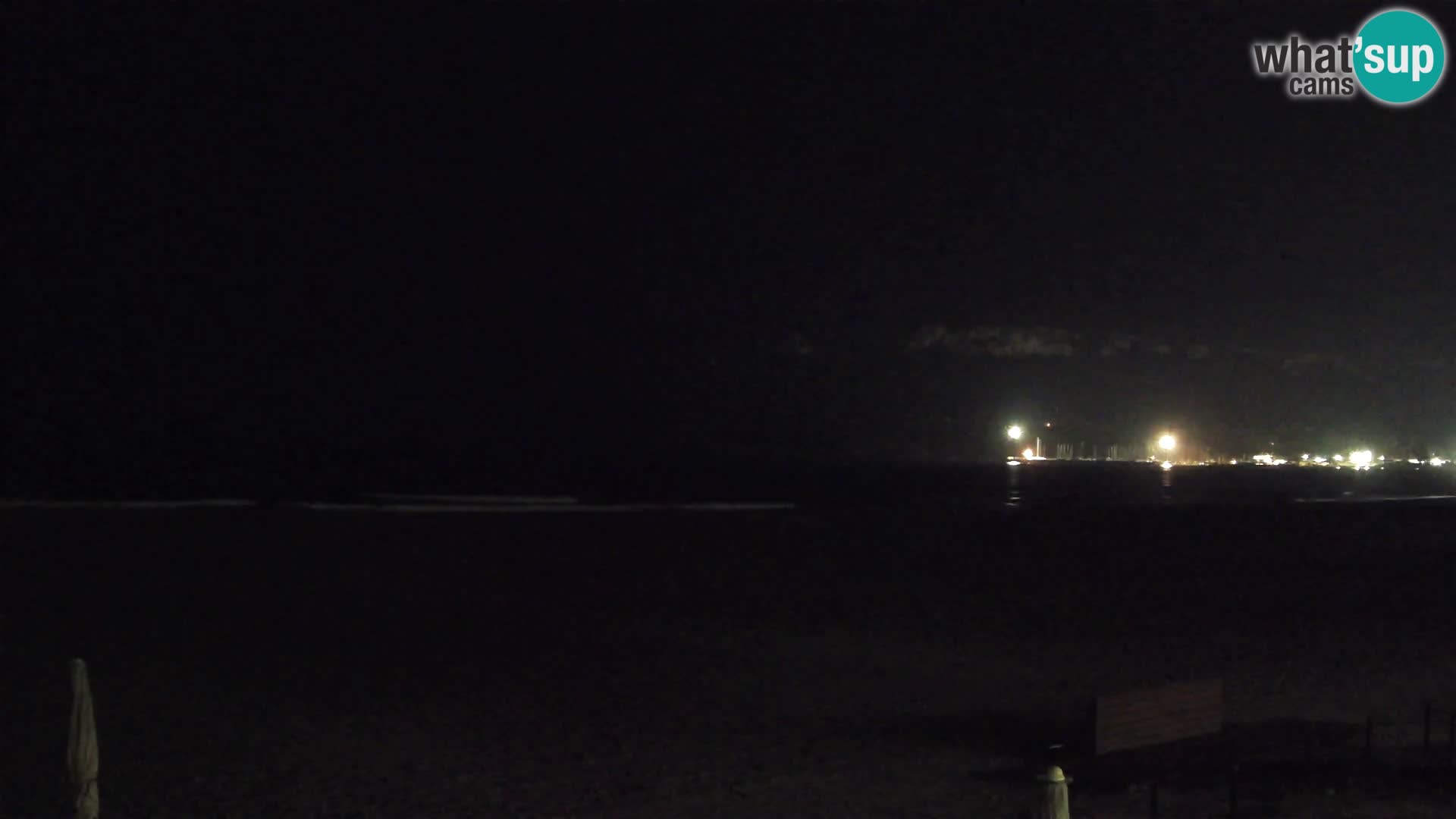 Poetto beach webcam | Cagliari | Sardinija