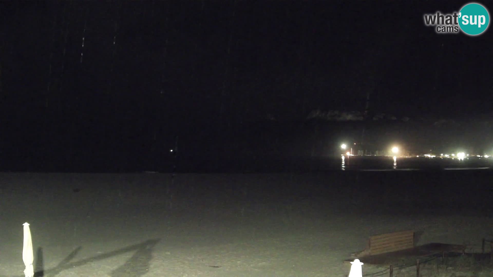 Poetto beach webcam | Cagliari | Sardinija