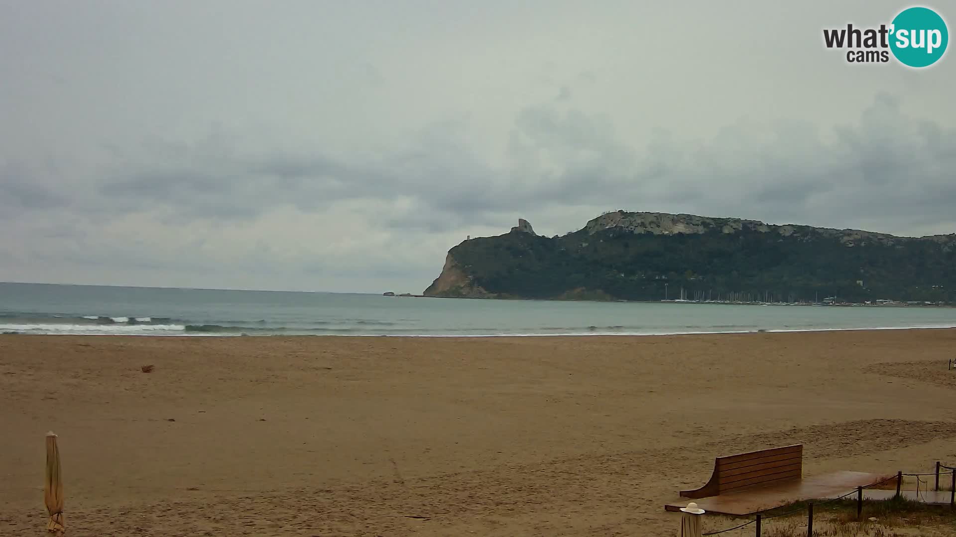 Webcam plage de Poetto | Cagliari | Sardaigne