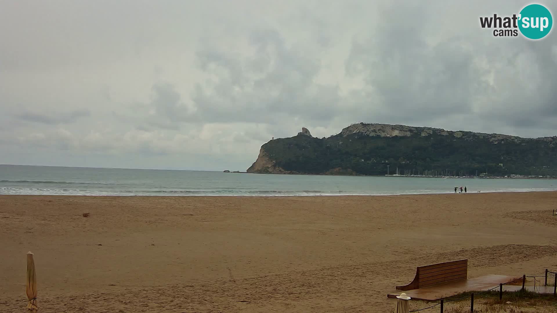 Webcam plage de Poetto | Cagliari | Sardaigne