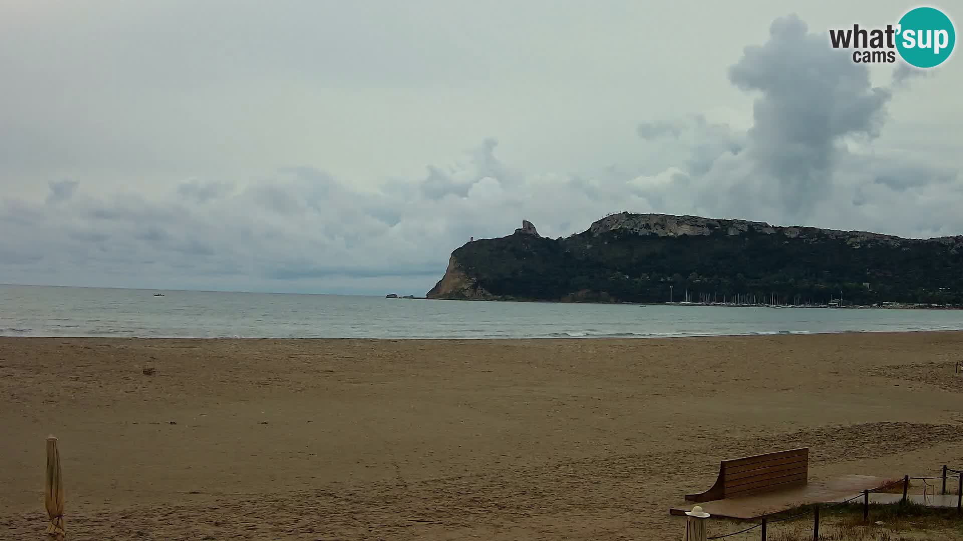 Poetto beach webcam | Cagliari | Sardinia