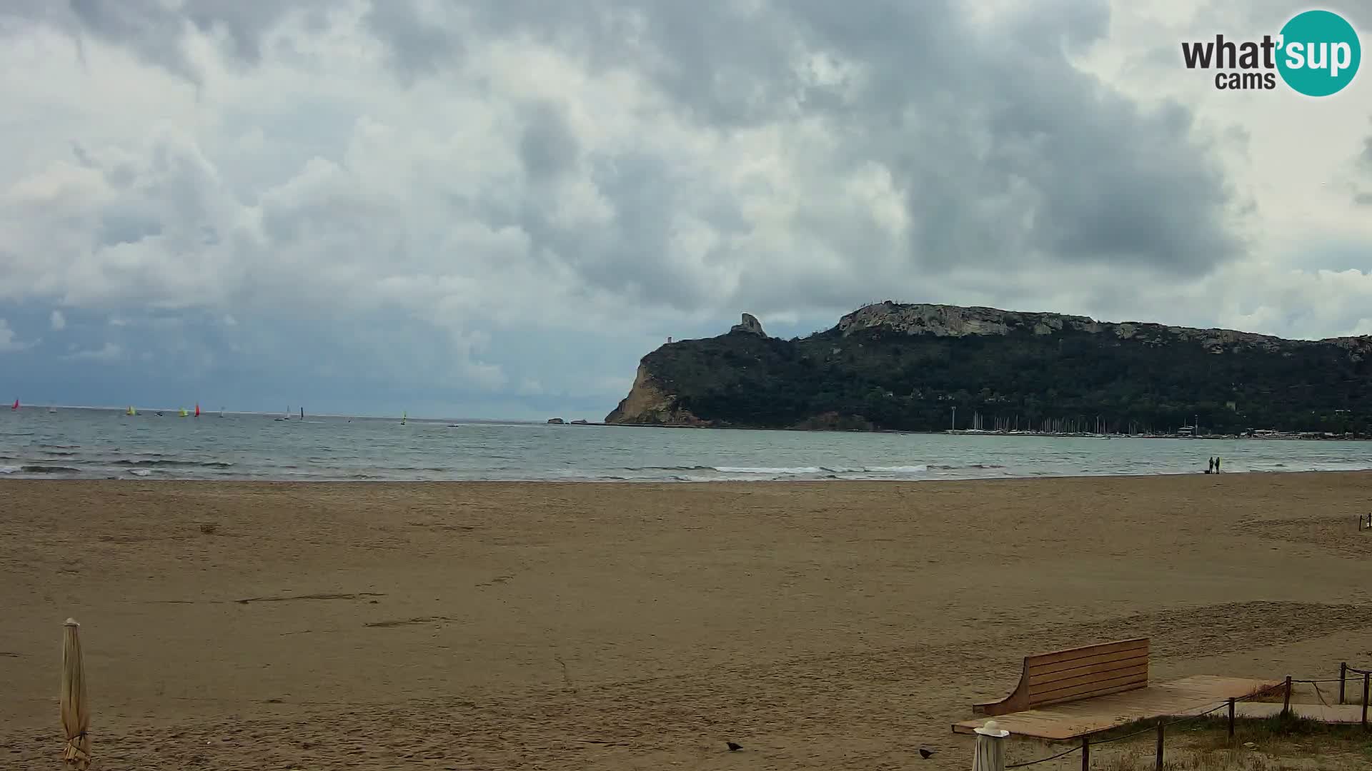 Poetto beach webcam | Cagliari | Sardinia