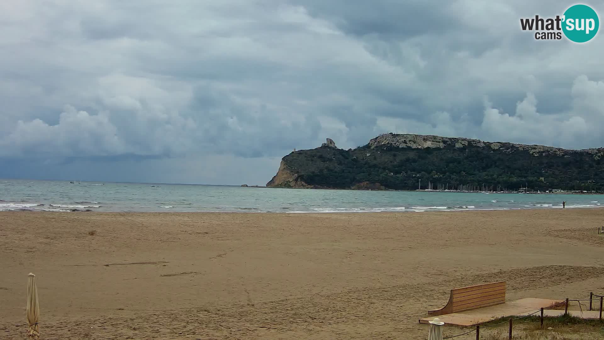 Webcam spiaggia del Poetto | Cagliari | Sardegna