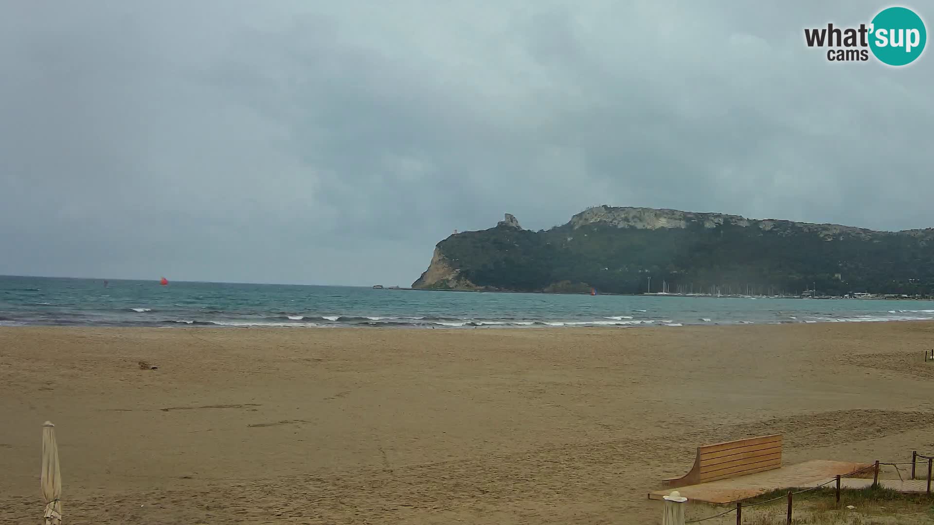 Poetto beach webcam | Cagliari | Sardinia