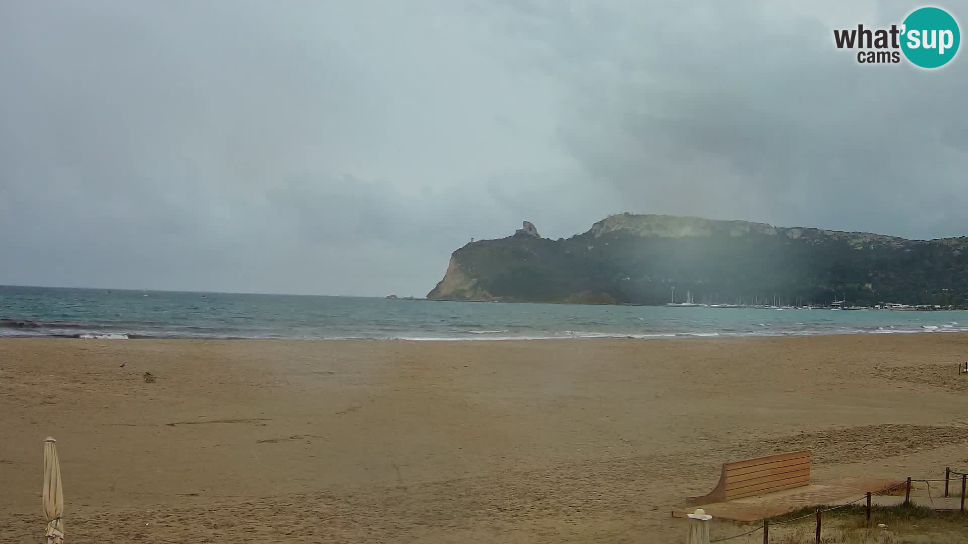 Webcam plage de Poetto | Cagliari | Sardaigne