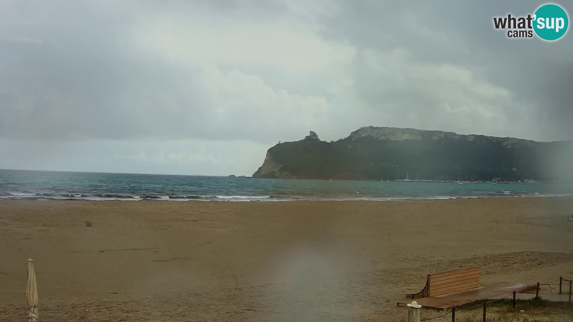 Poetto Strand Webcam | Cagliari | Sardinien