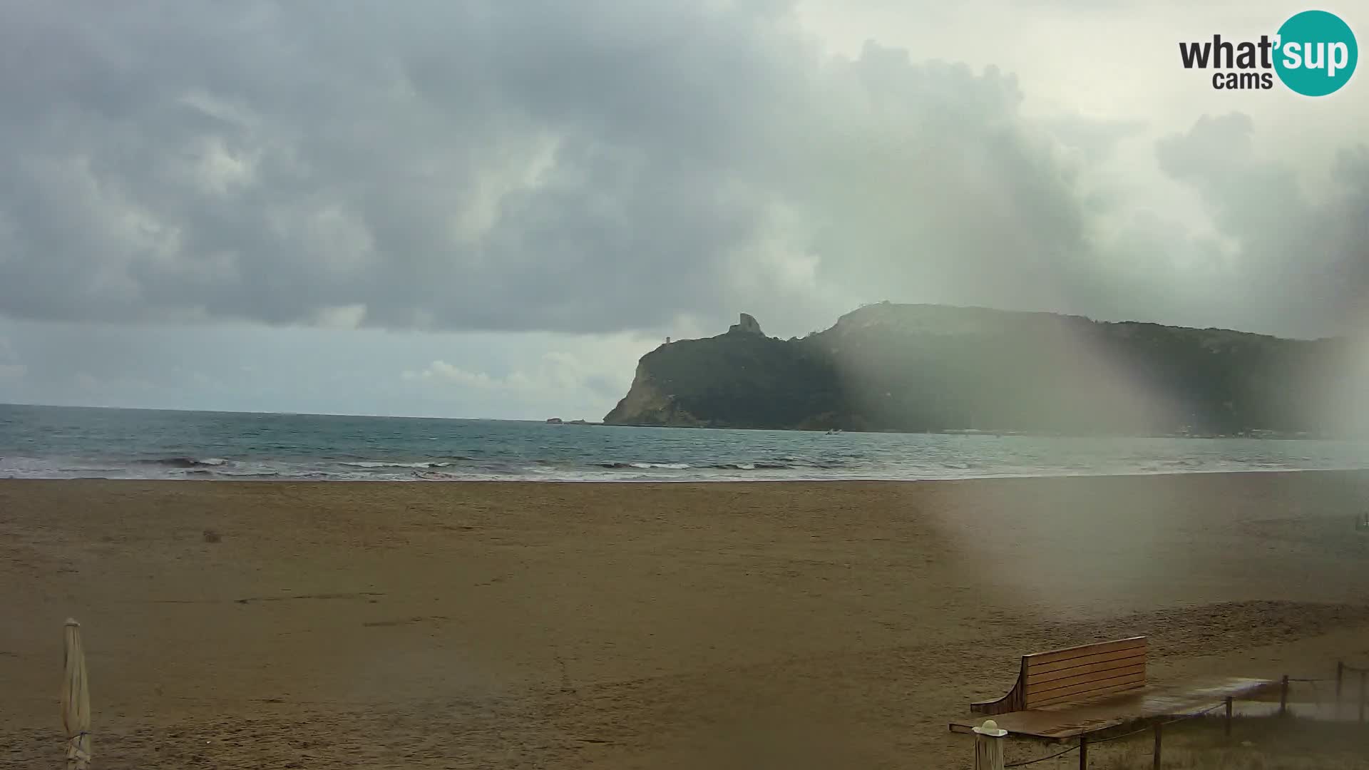 Webcam spiaggia del Poetto | Cagliari | Sardegna