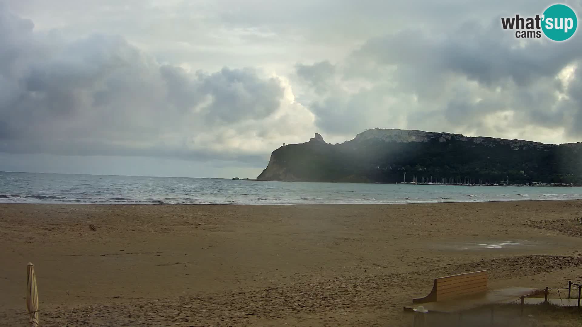 Webcam plage de Poetto | Cagliari | Sardaigne
