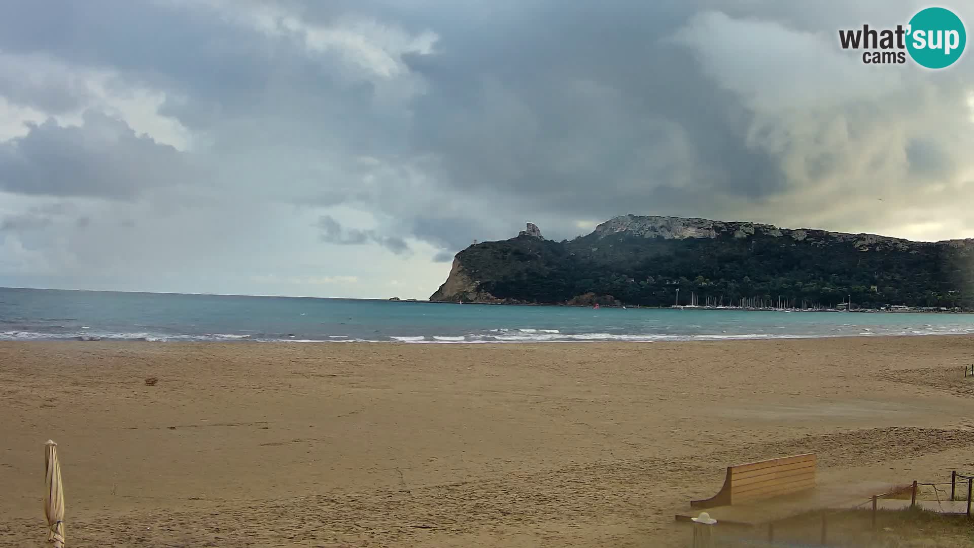 Webcam spiaggia del Poetto | Cagliari | Sardegna