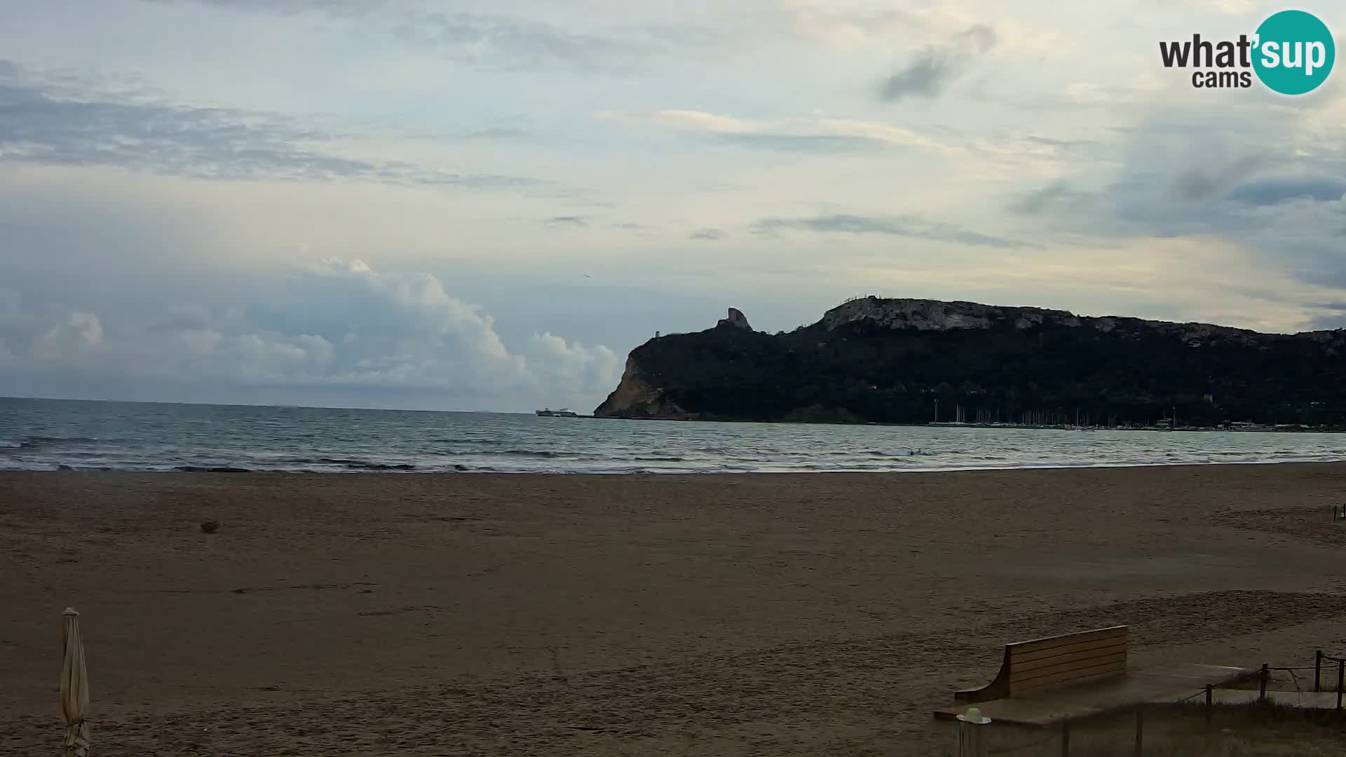 Poetto Strand Webcam | Cagliari | Sardinien