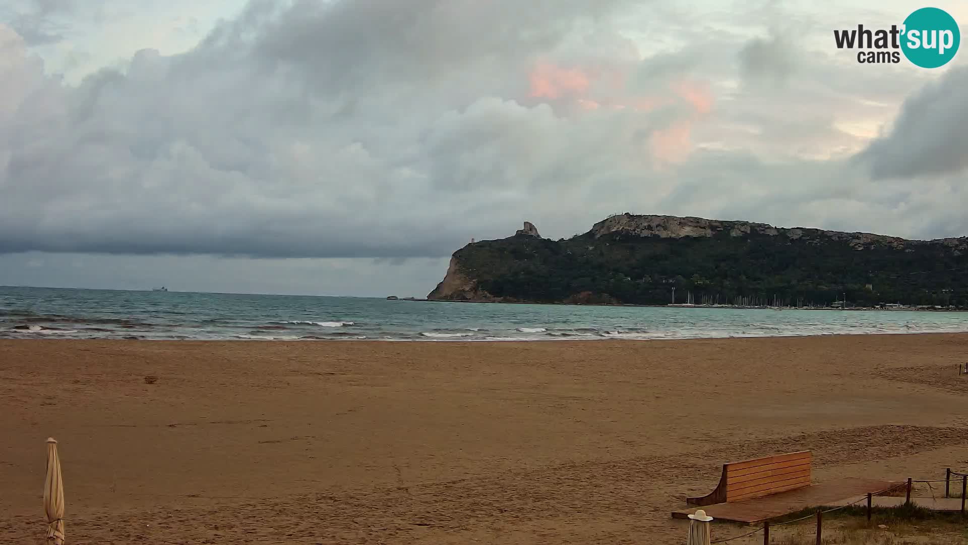 Poetto Strand Webcam | Cagliari | Sardinien