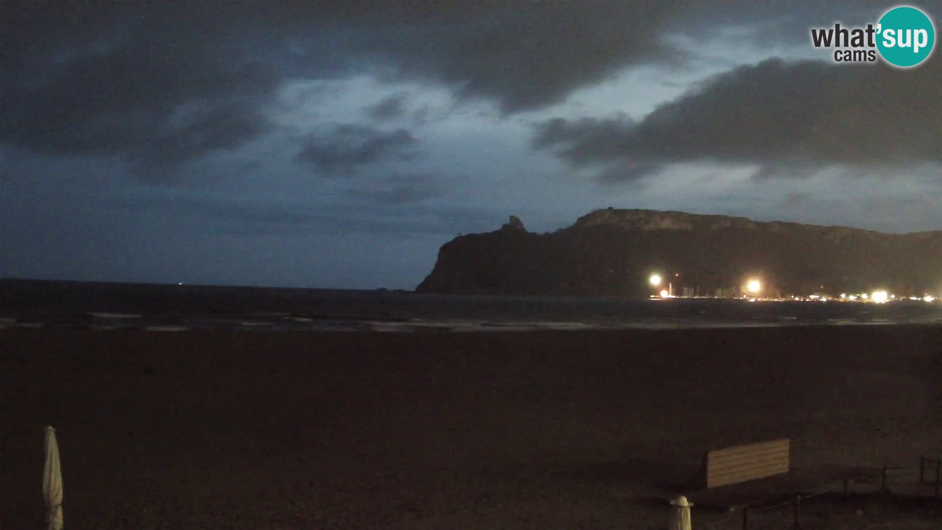 Poetto beach webcam | Cagliari | Sardinia