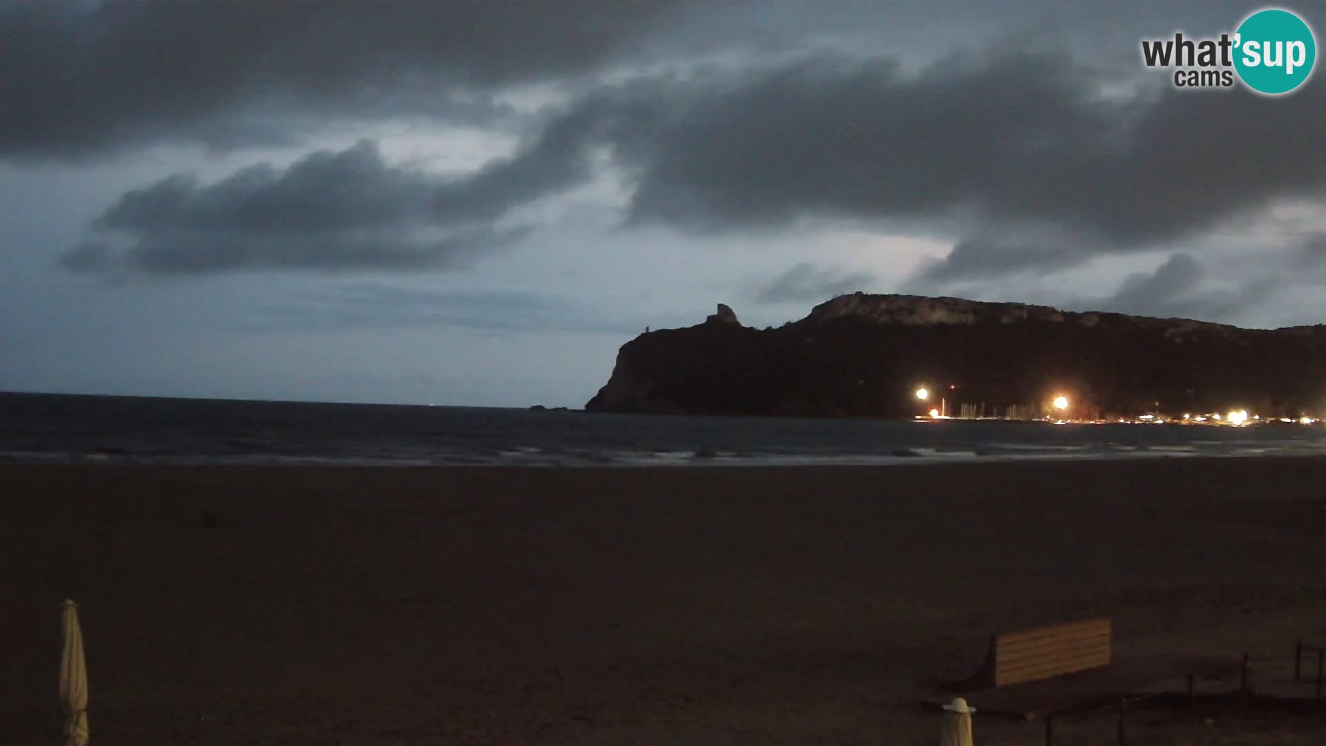 Webcam playa de Poetto | Cagliari | Cerdeña