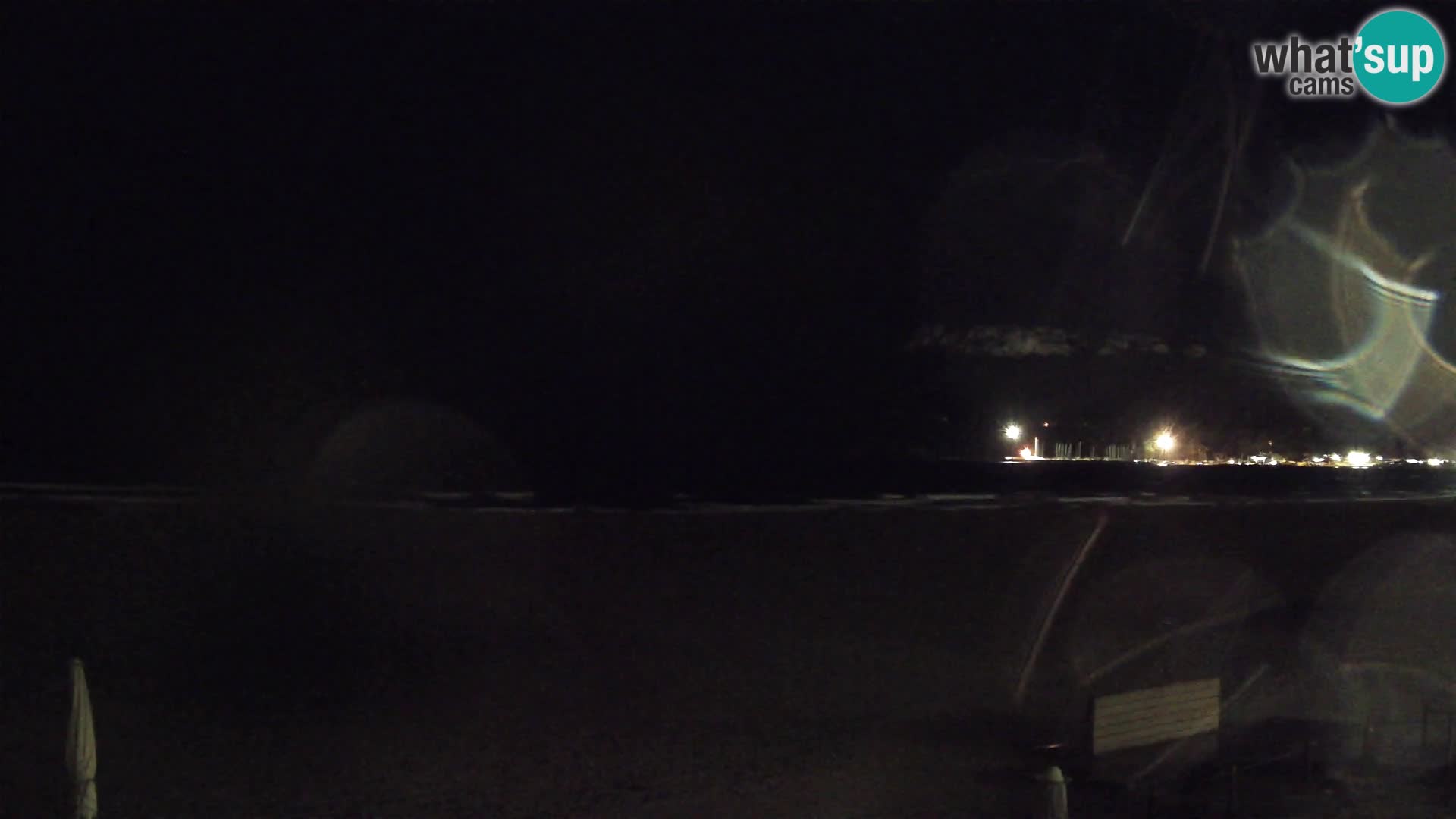 Poetto beach webcam | Cagliari | Sardinija