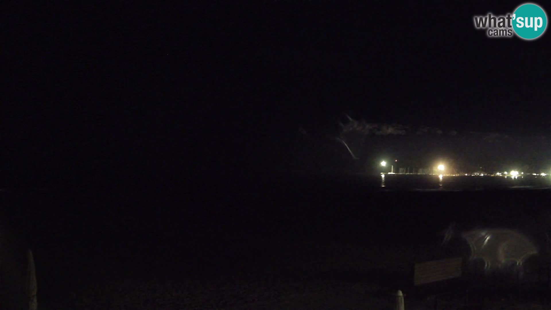 Poetto beach webcam | Cagliari | Sardinija