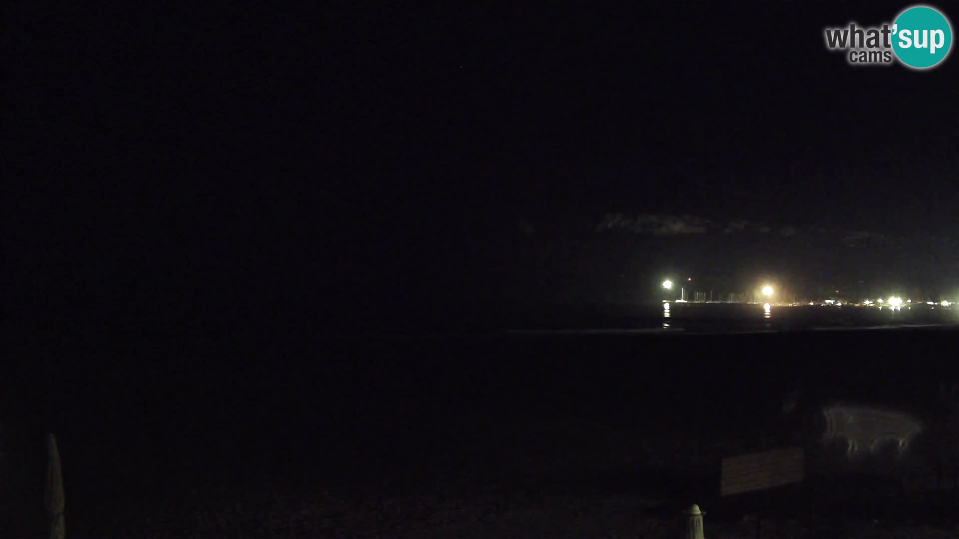 Poetto beach webcam | Cagliari | Sardinija