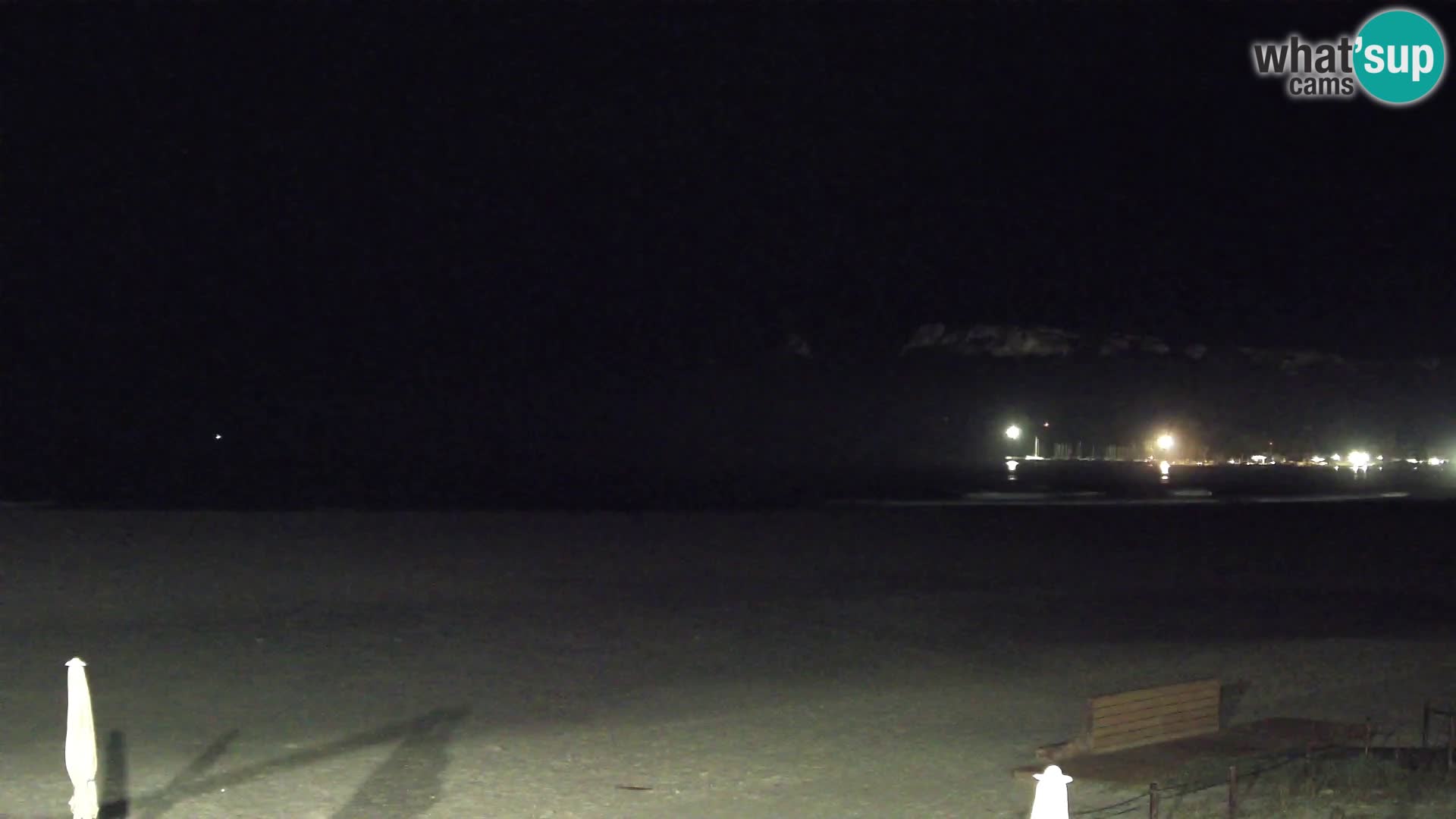 Webcam plage de Poetto | Cagliari | Sardaigne