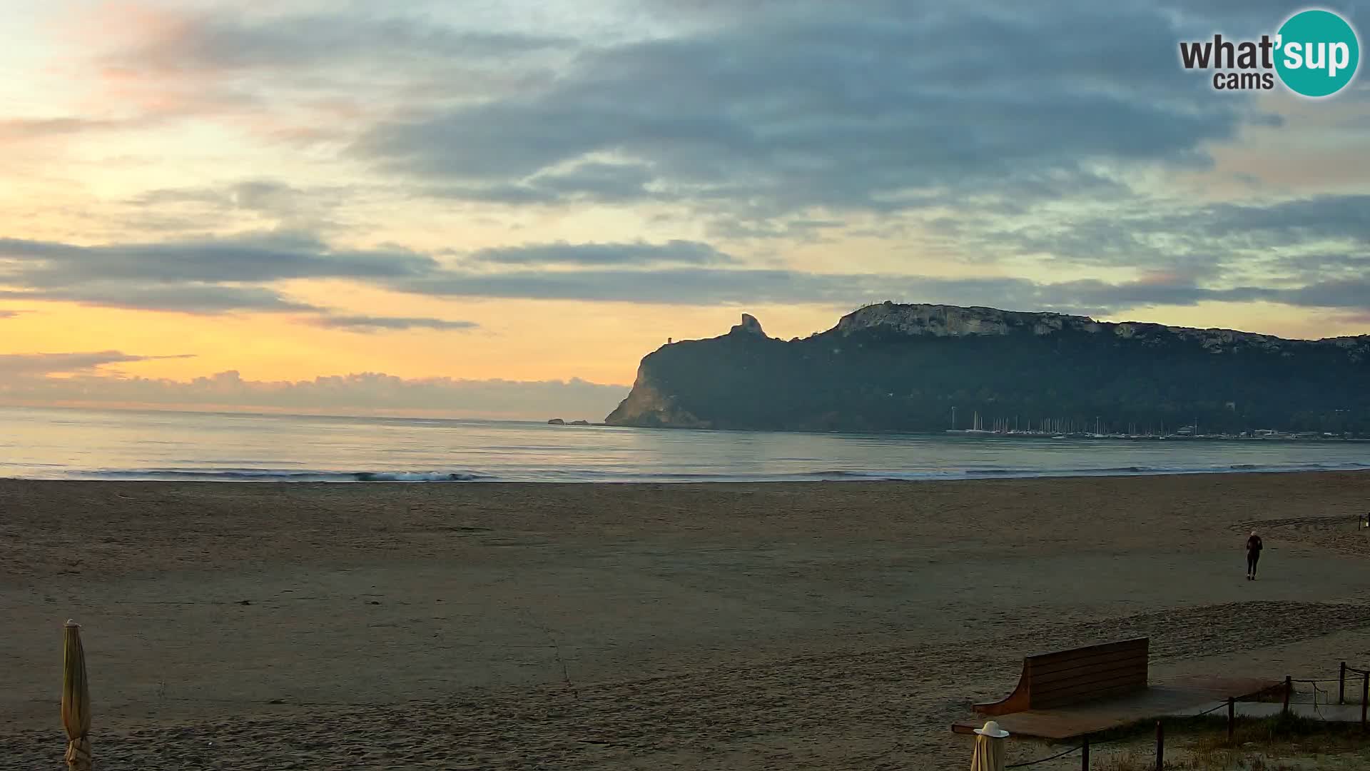 Poetto Strand Webcam | Cagliari | Sardinien