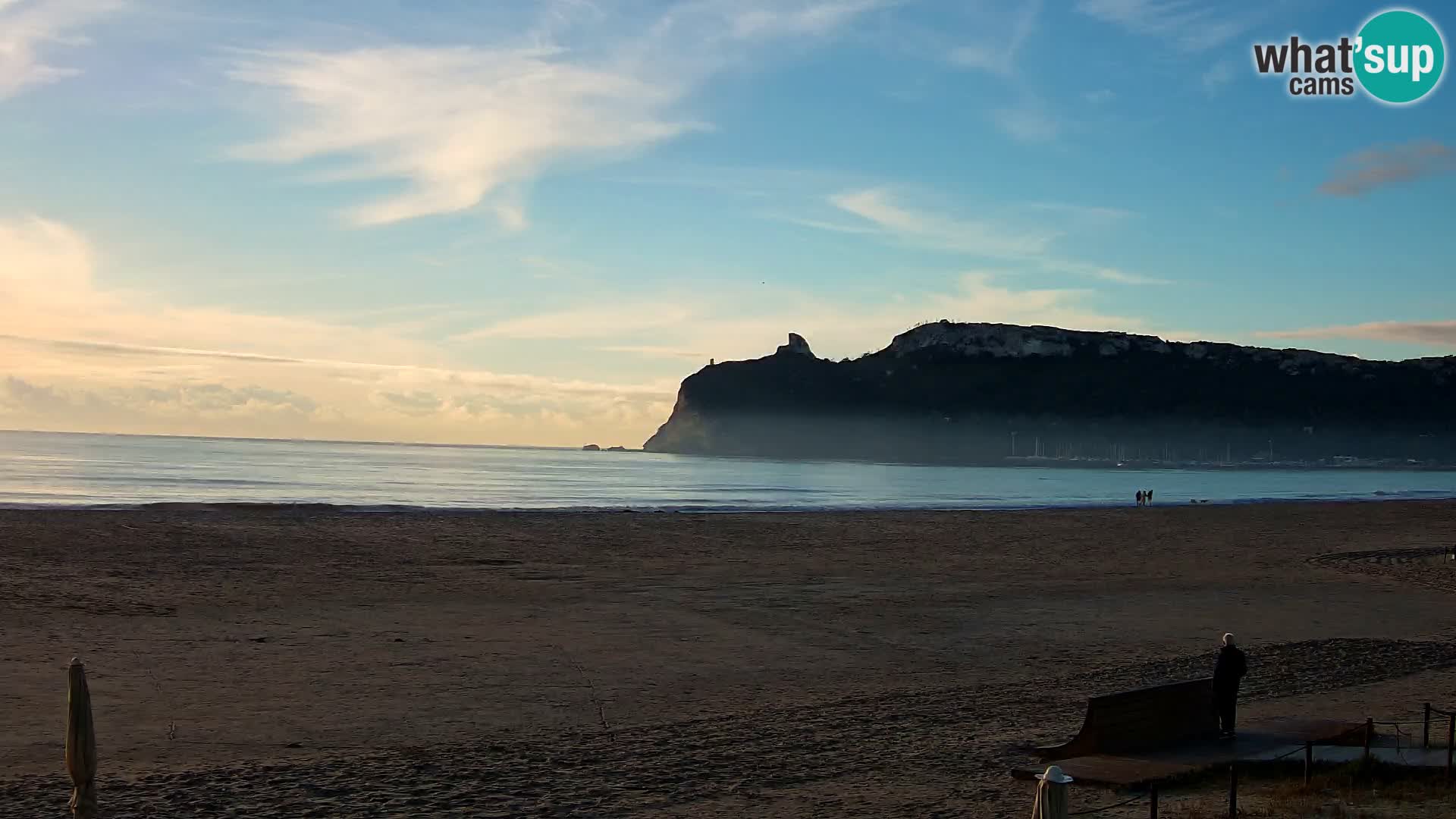 Webcam spiaggia del Poetto | Cagliari | Sardegna