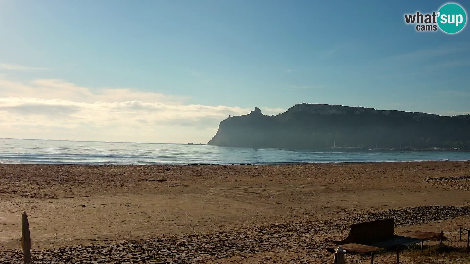 Poetto beach webcam | Cagliari | Sardinia