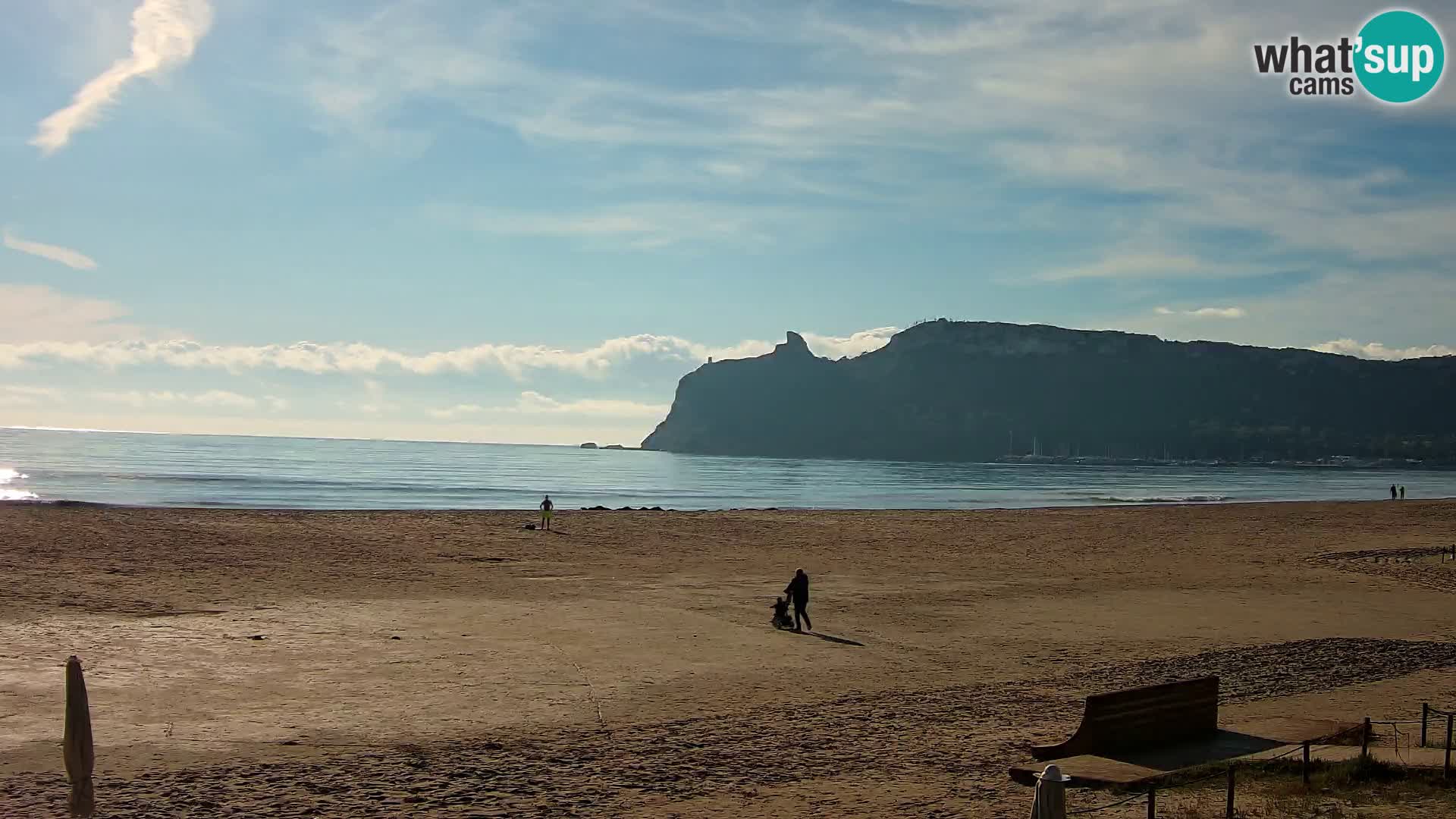 Webcam spiaggia del Poetto | Cagliari | Sardegna