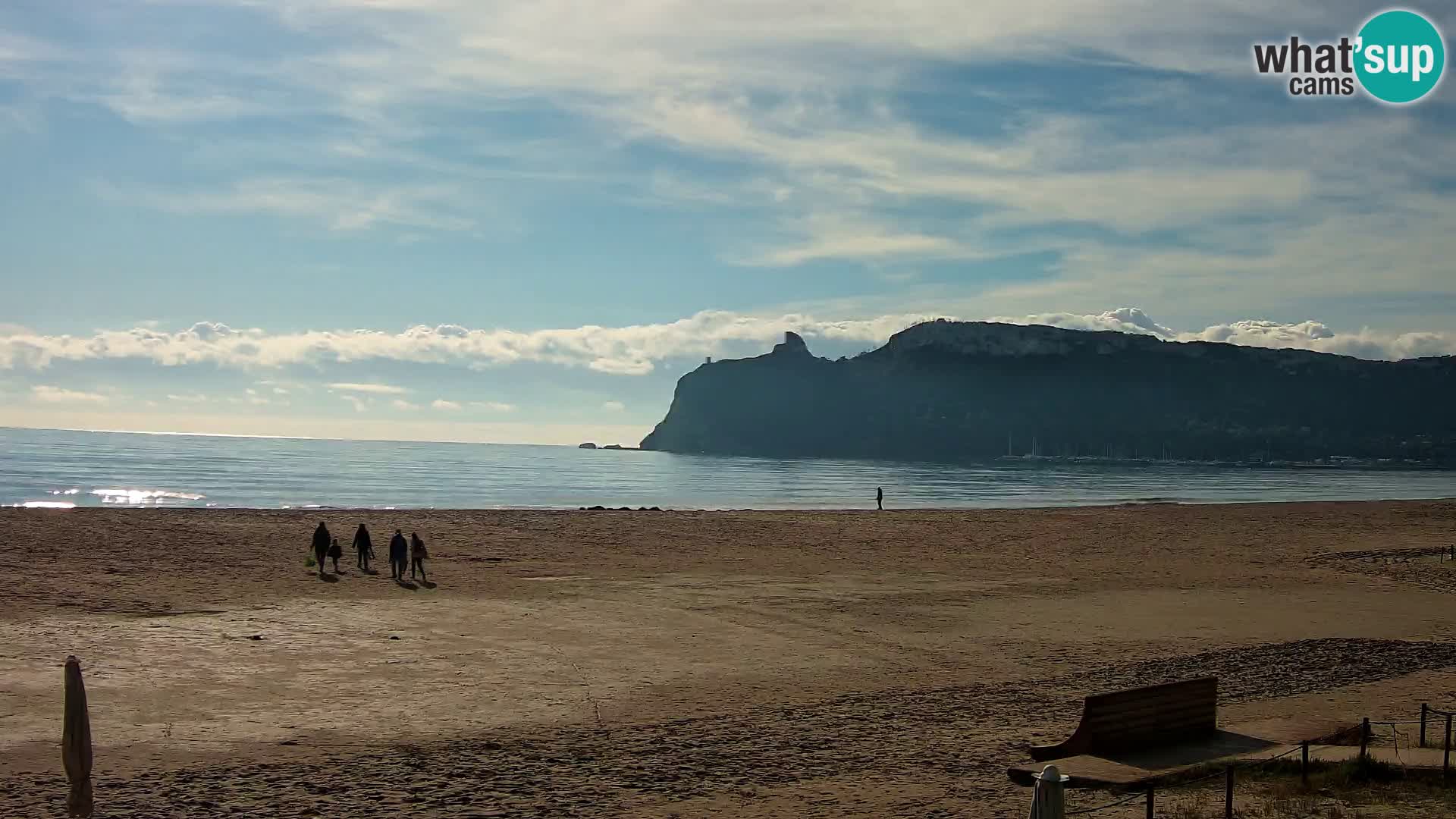 Poetto beach webcam | Cagliari | Sardinia