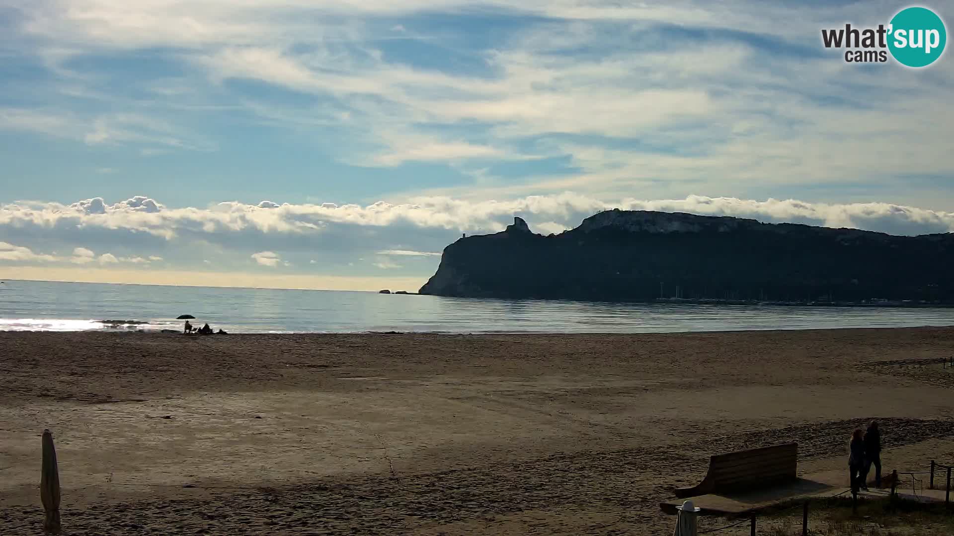 Poetto beach webcam | Cagliari | Sardinia