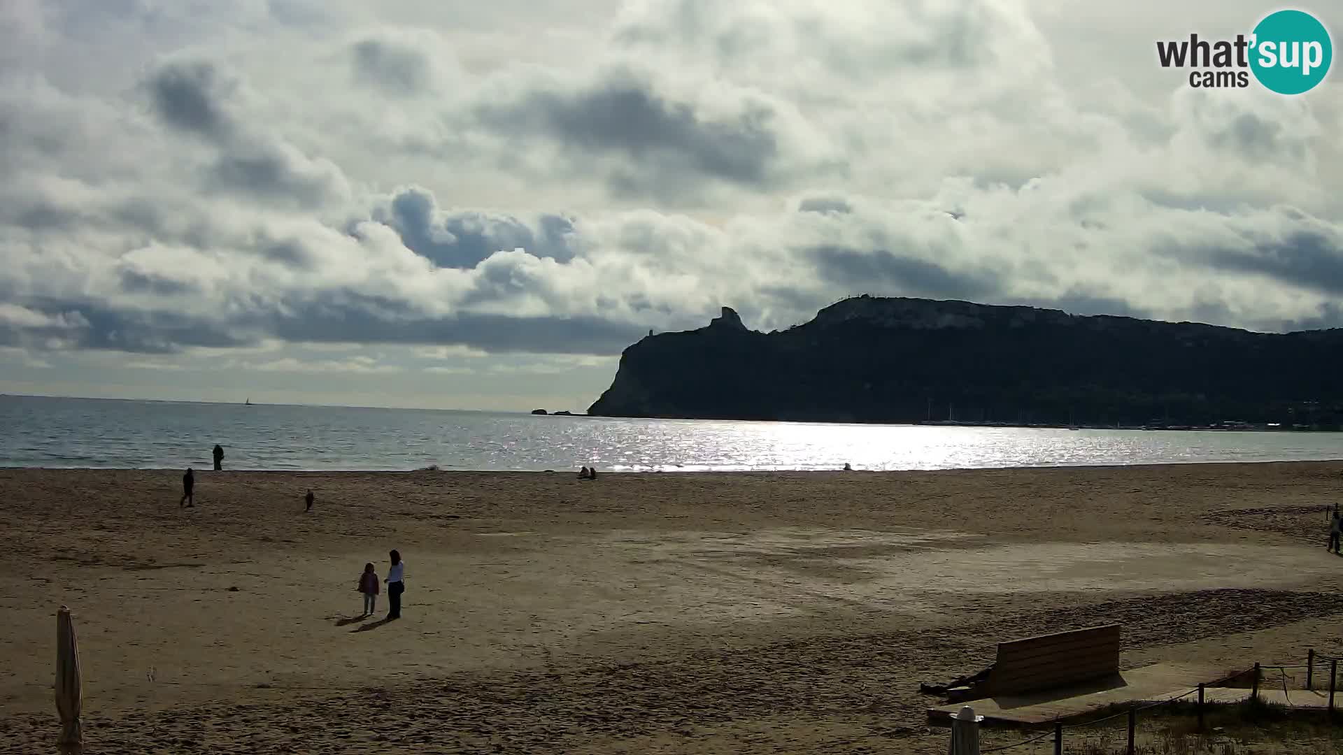 Webcam plage de Poetto | Cagliari | Sardaigne