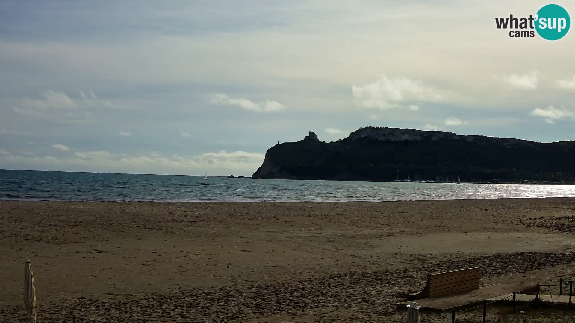 Poetto beach webcam | Cagliari | Sardinia