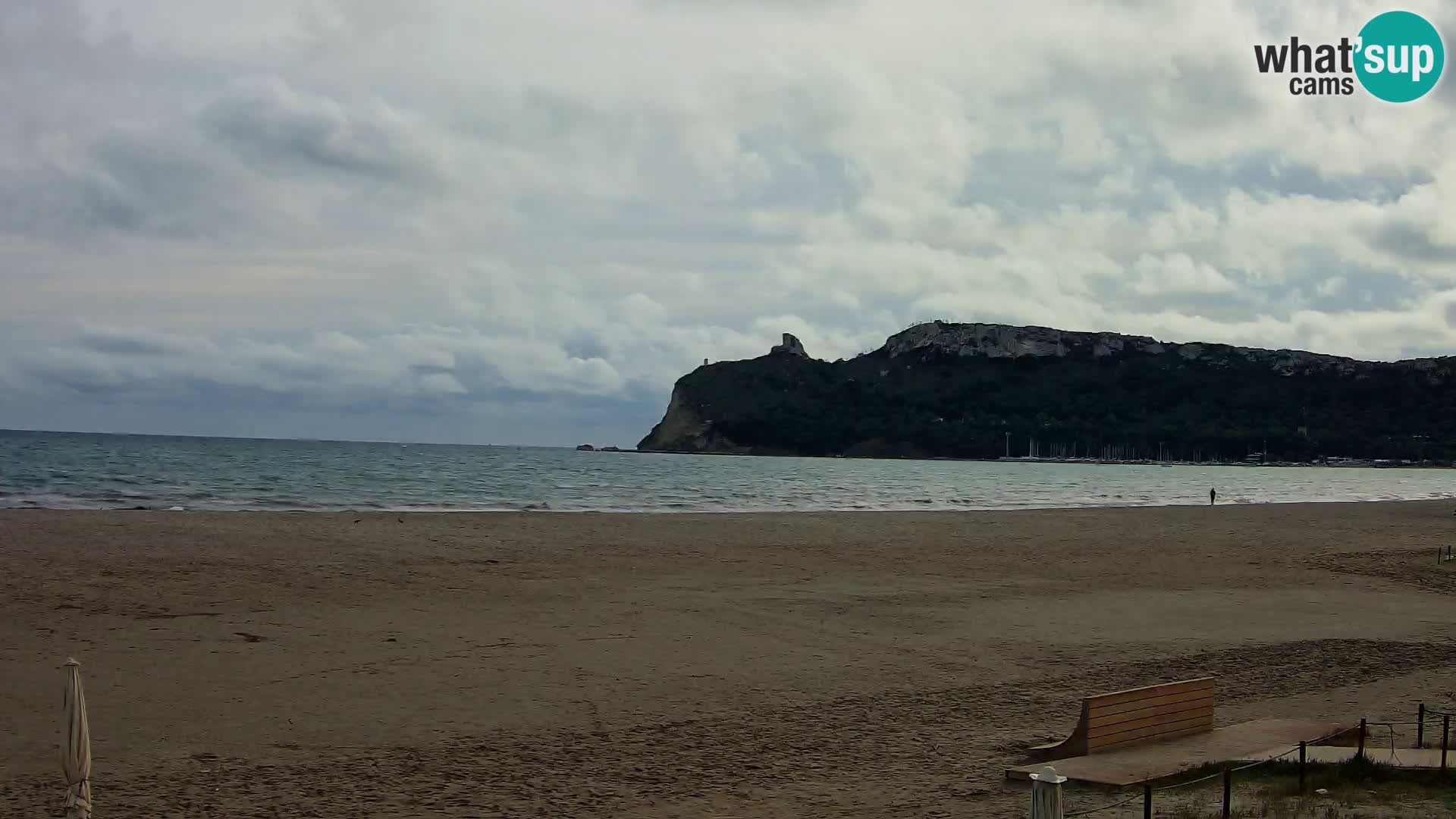 Poetto beach webcam | Cagliari | Sardinia
