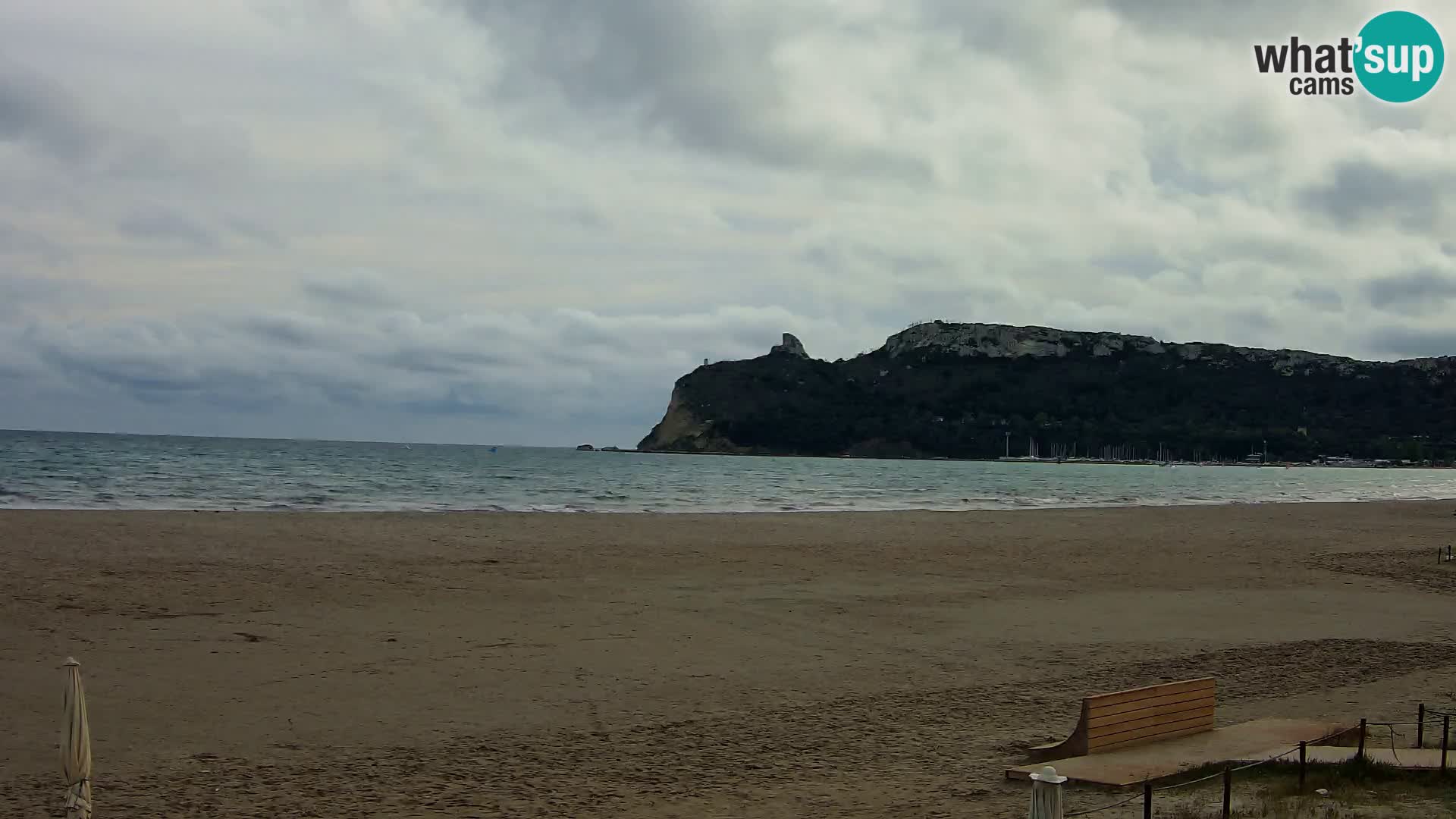 Poetto beach webcam | Cagliari | Sardinia