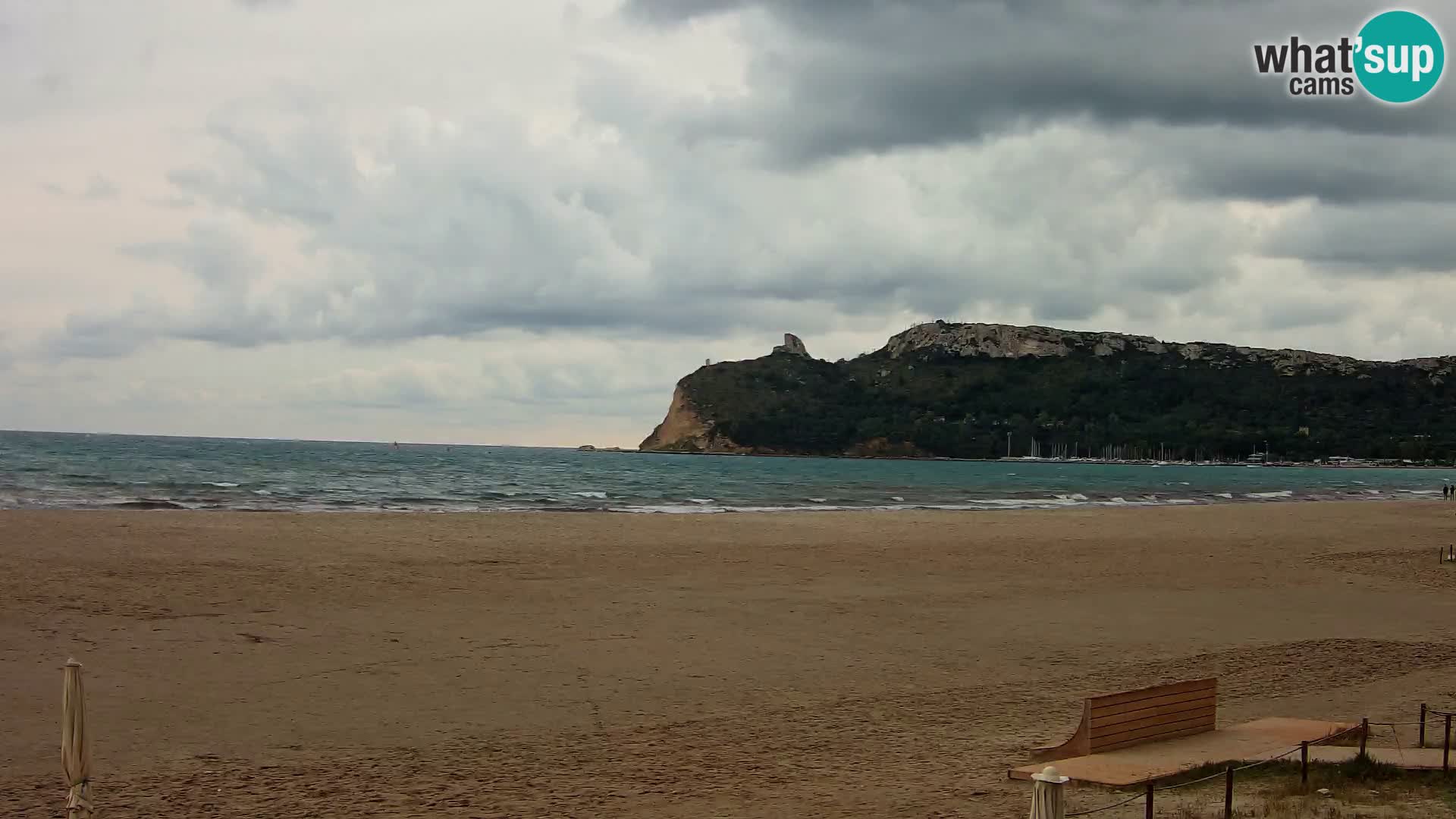 Poetto Strand Webcam | Cagliari | Sardinien