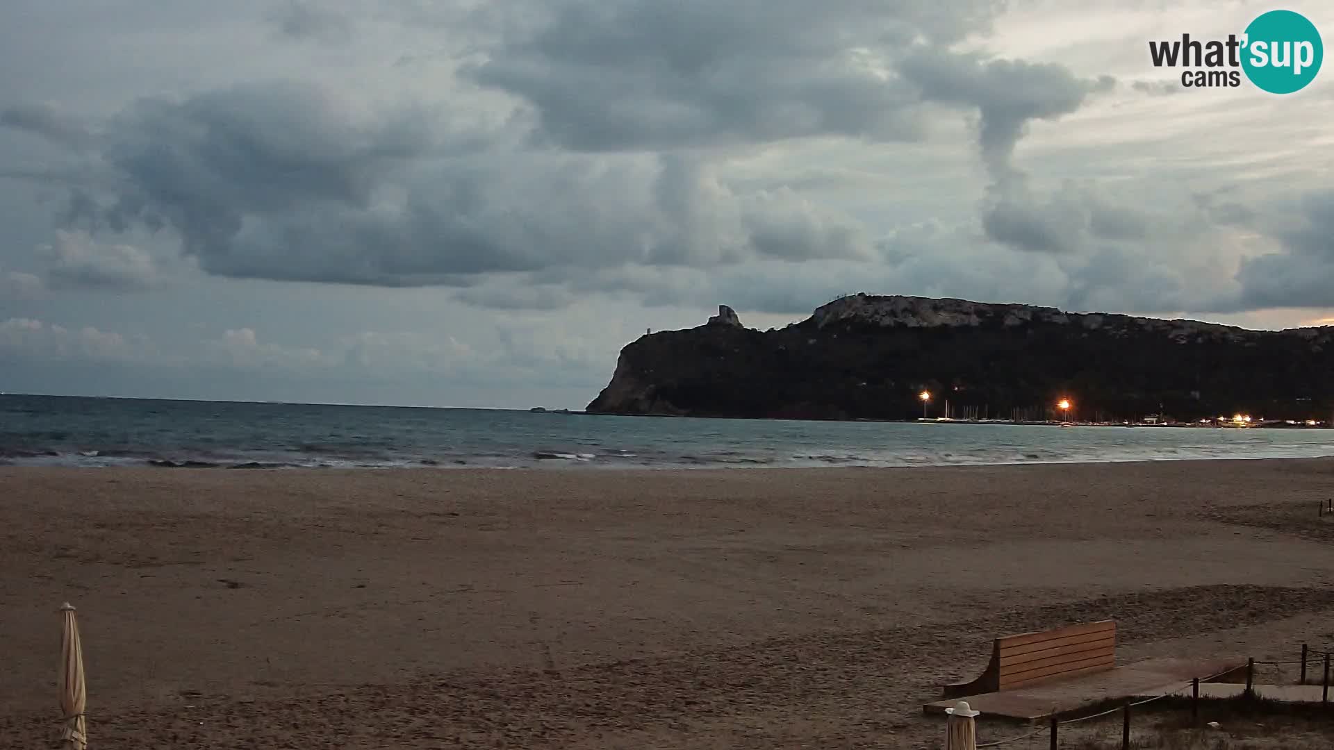 Webcam spiaggia del Poetto | Cagliari | Sardegna