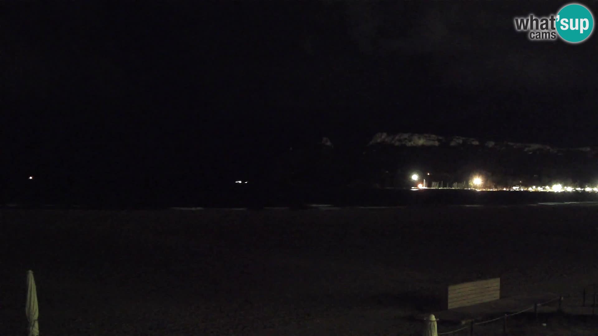 Poetto beach webcam | Cagliari | Sardinija