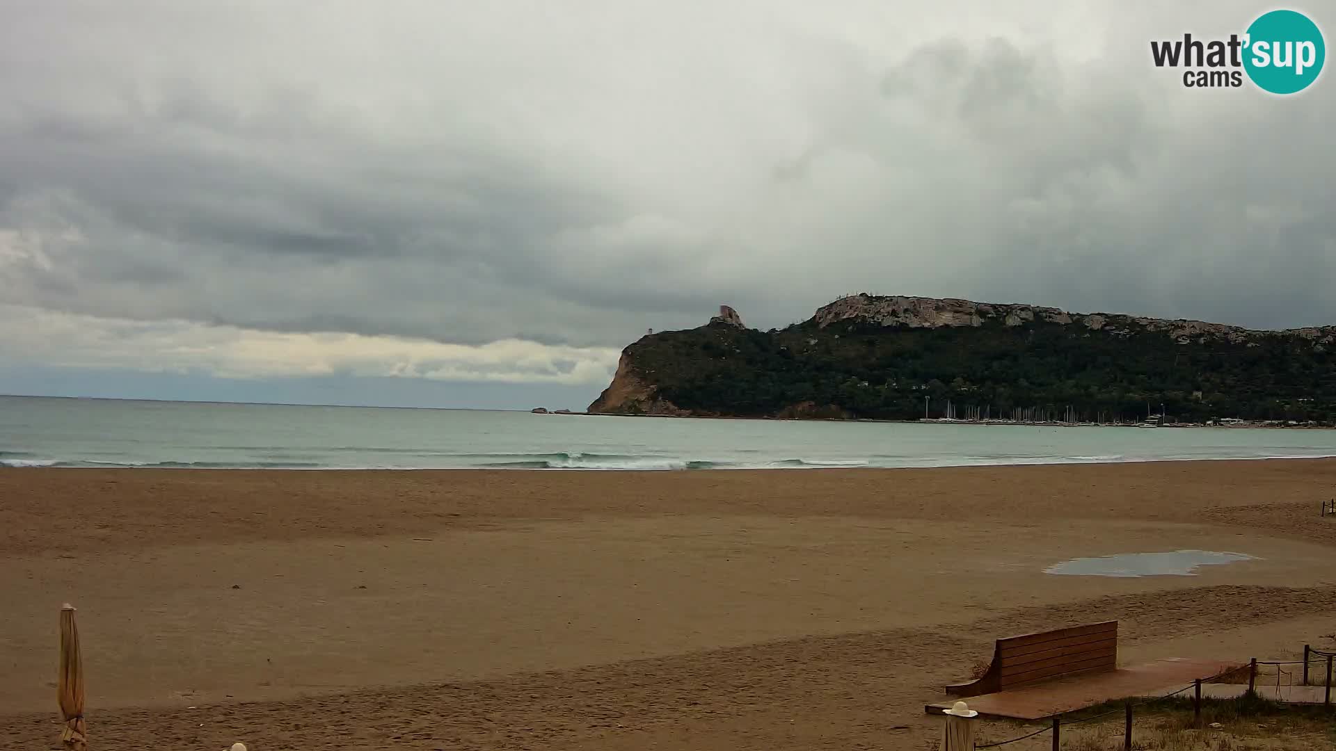 Webcam spiaggia del Poetto | Cagliari | Sardegna