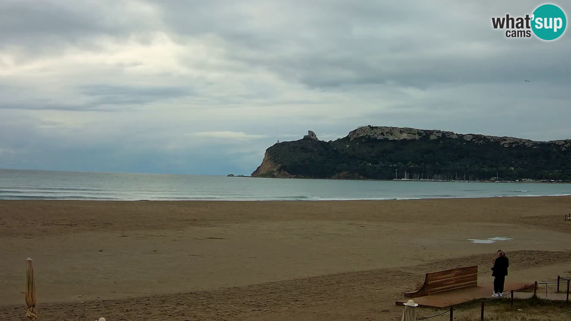 Poetto beach webcam | Cagliari | Sardinija