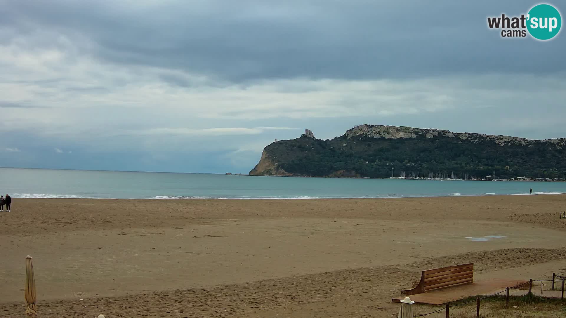 Webcam spiaggia del Poetto | Cagliari | Sardegna