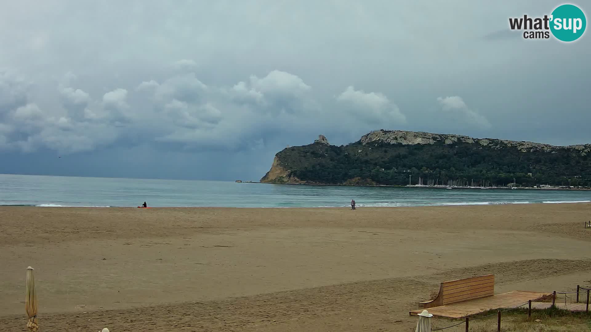 Poetto beach webcam | Cagliari | Sardinija