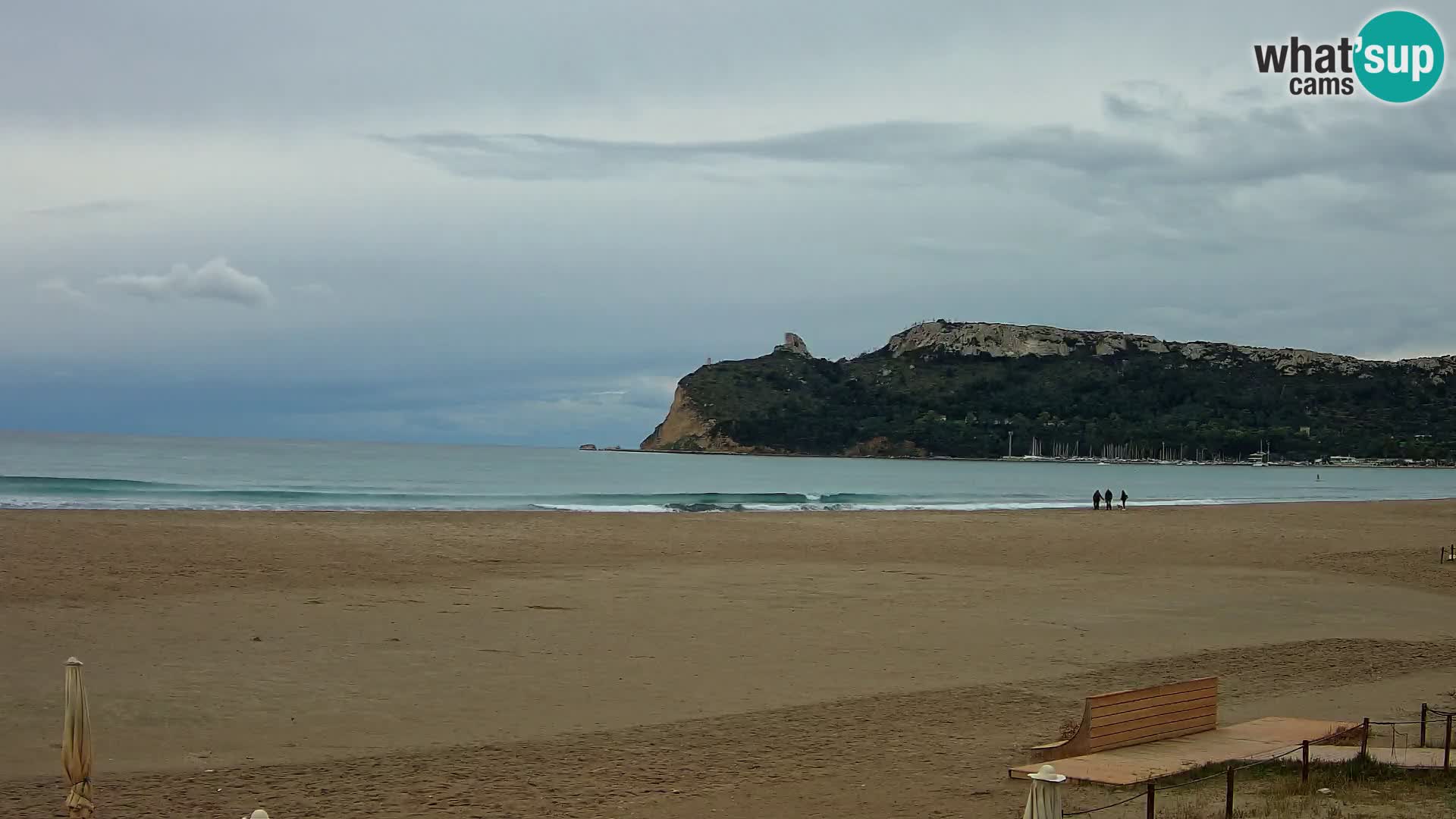 Poetto beach webcam | Cagliari | Sardinia