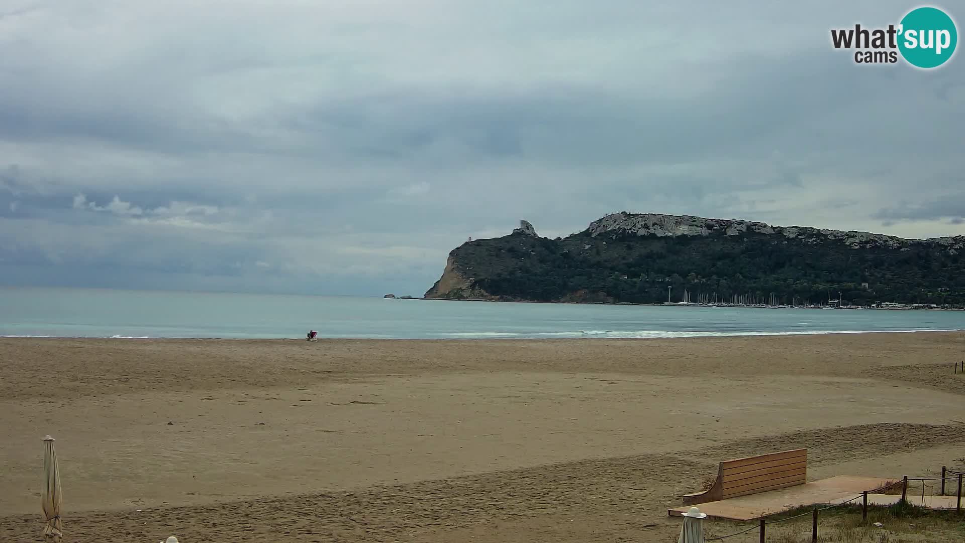 Webcam spiaggia del Poetto | Cagliari | Sardegna